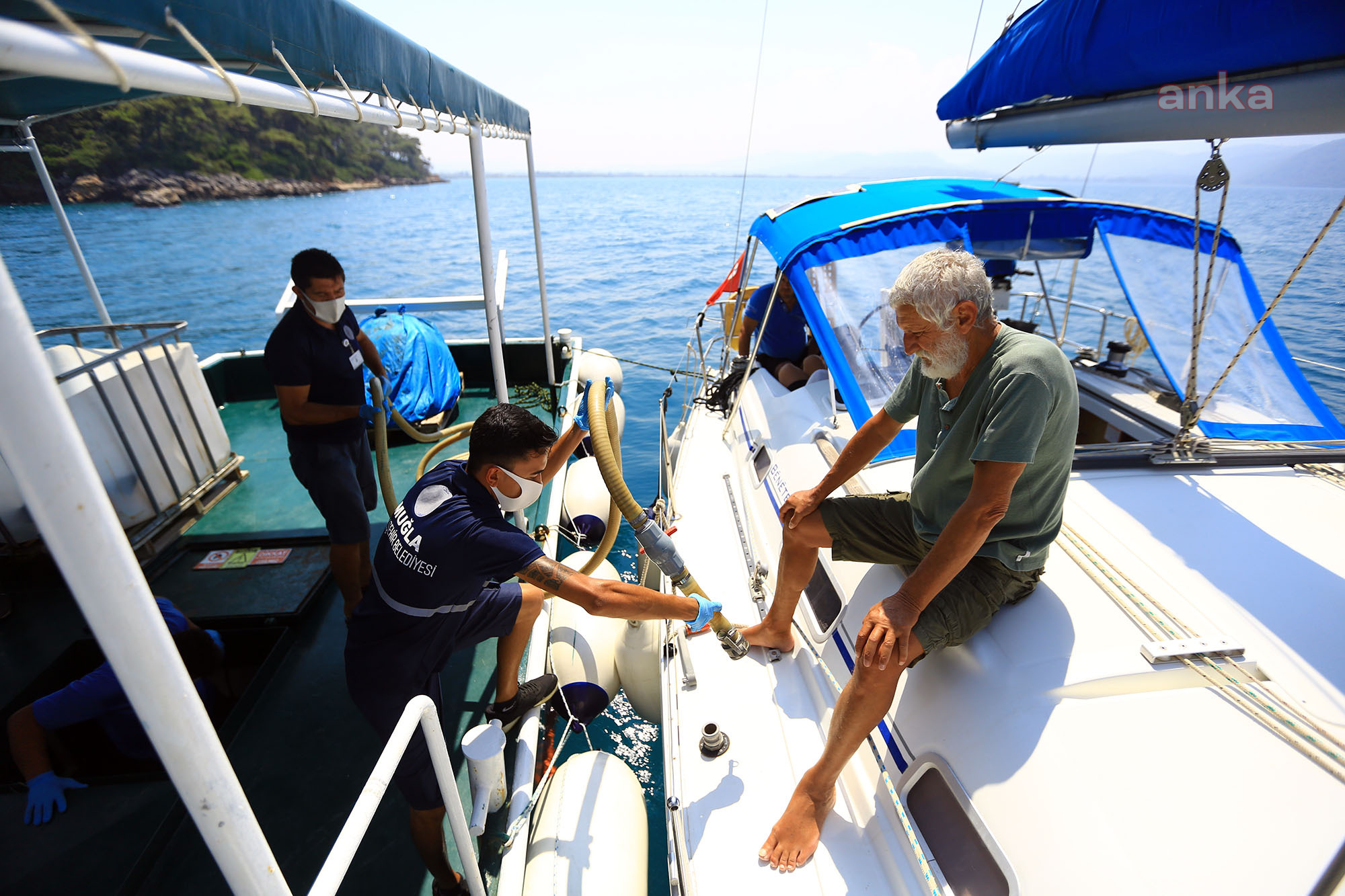 BAYRAM TATİLİNDE MUĞLA'DAKİ TEKNELERDEN 109 BİN 230 KİLO KATI ATIK TOPLANDI
