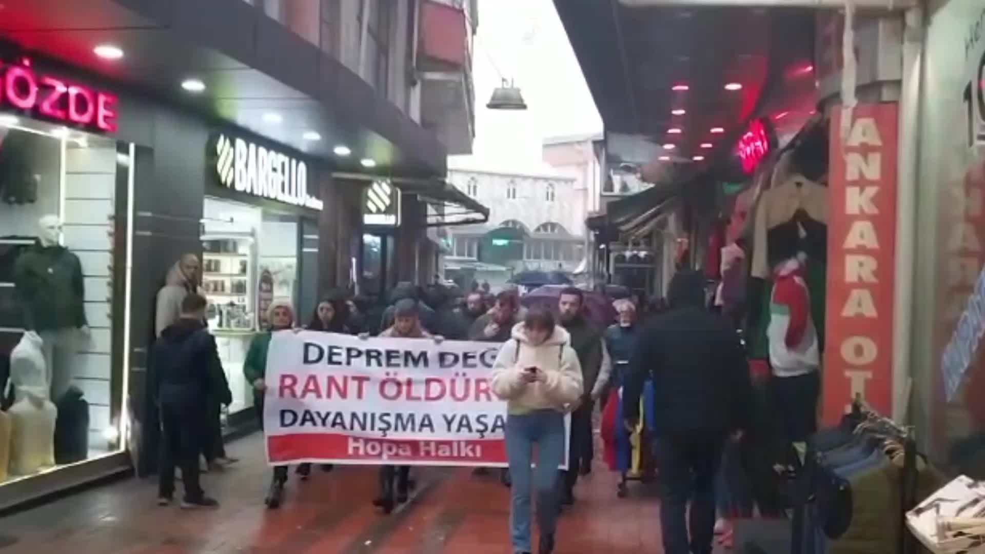HOPA'DA SOL PARTİ VE SİVİL TOPLUM KURULUŞLARINDAN ORTAK “DEPREM” AÇIKLAMASI: “TEK ADAM REJİMİ KOLONLARIYLA BİRLİKTE ÇÖKTÜ”