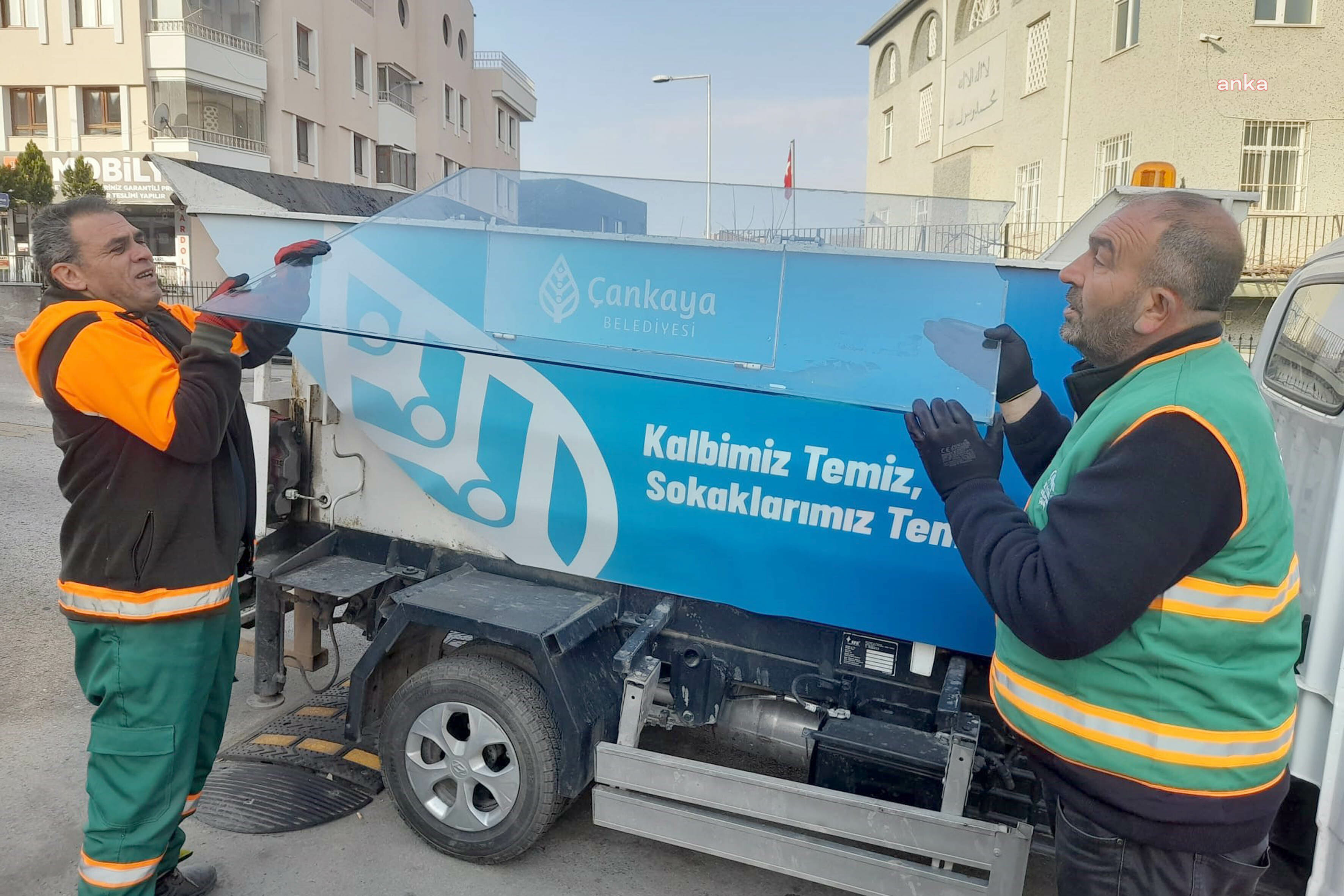 ÇANKAYA BELEDİYESİ'NDEN TOPLU TEMİZLİK ÇALIŞMASI