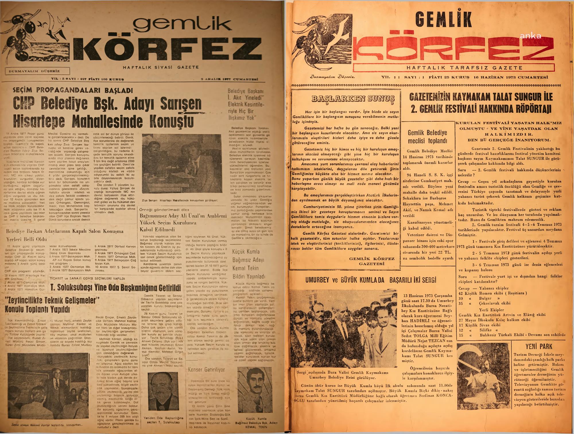 GEMLİK KÖRFEZİ GAZETESİ’NİN ARŞİVİ DİJİTALE TAŞINDI