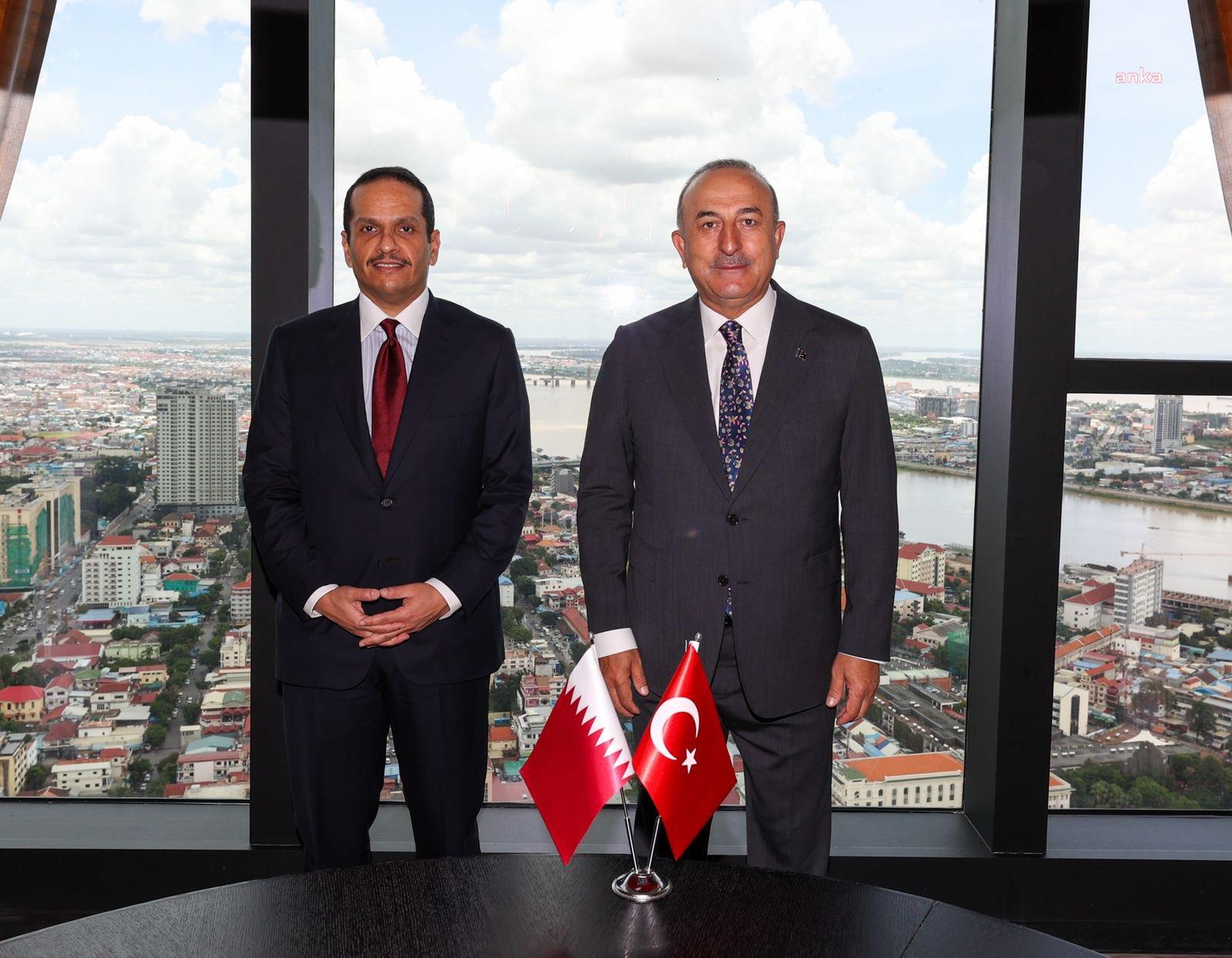 MEVLÜT ÇAVUŞOĞLU, KATAR DIŞİŞLERİ BAKANI İLE TELEFONDA GÖRÜŞTÜ