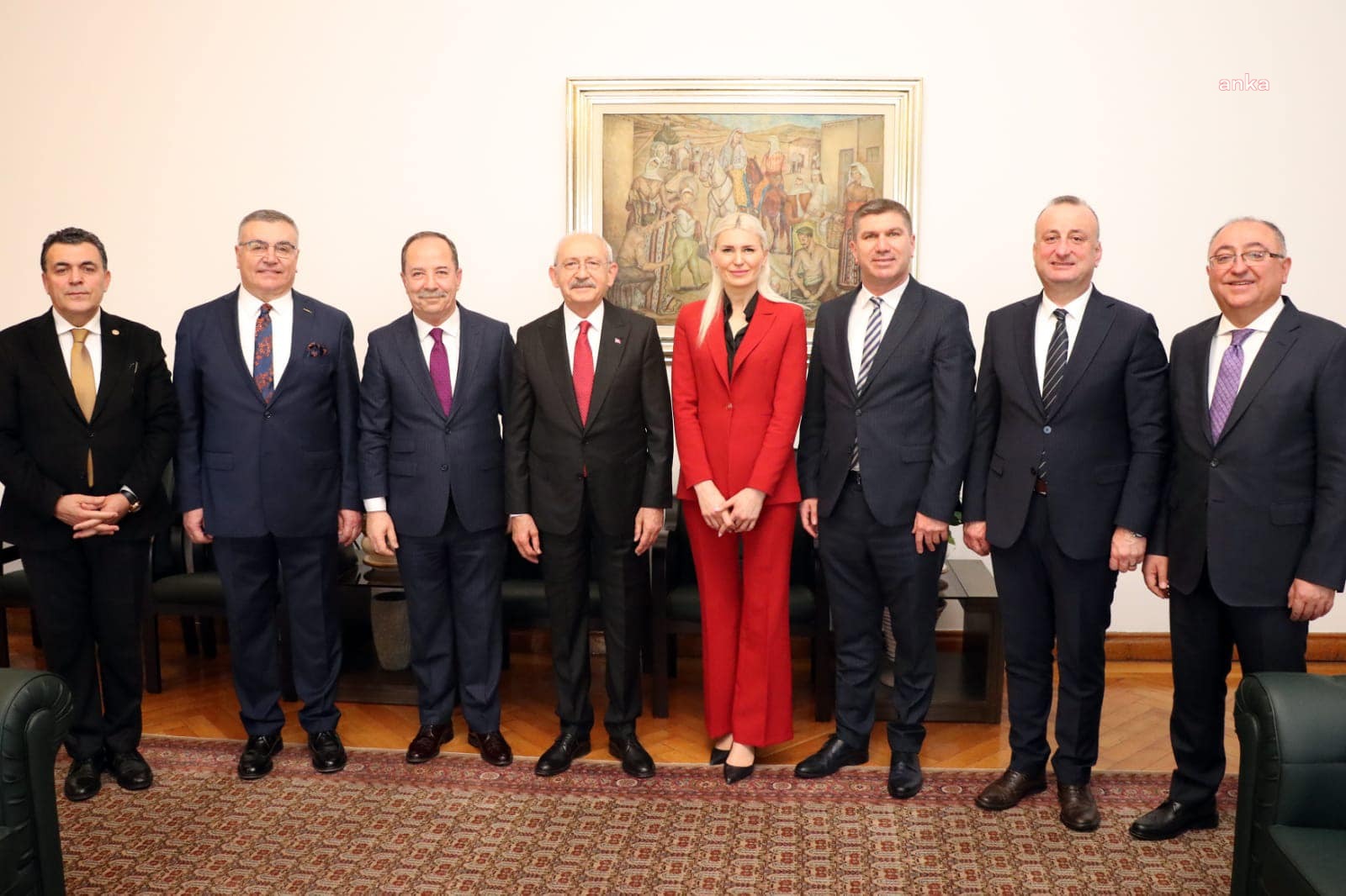 BİLECİK BELEDİYE BAŞKANVEKİLİ SUBAŞI, KILIÇDAROĞLU İLE BİR ARAYA GELDİ