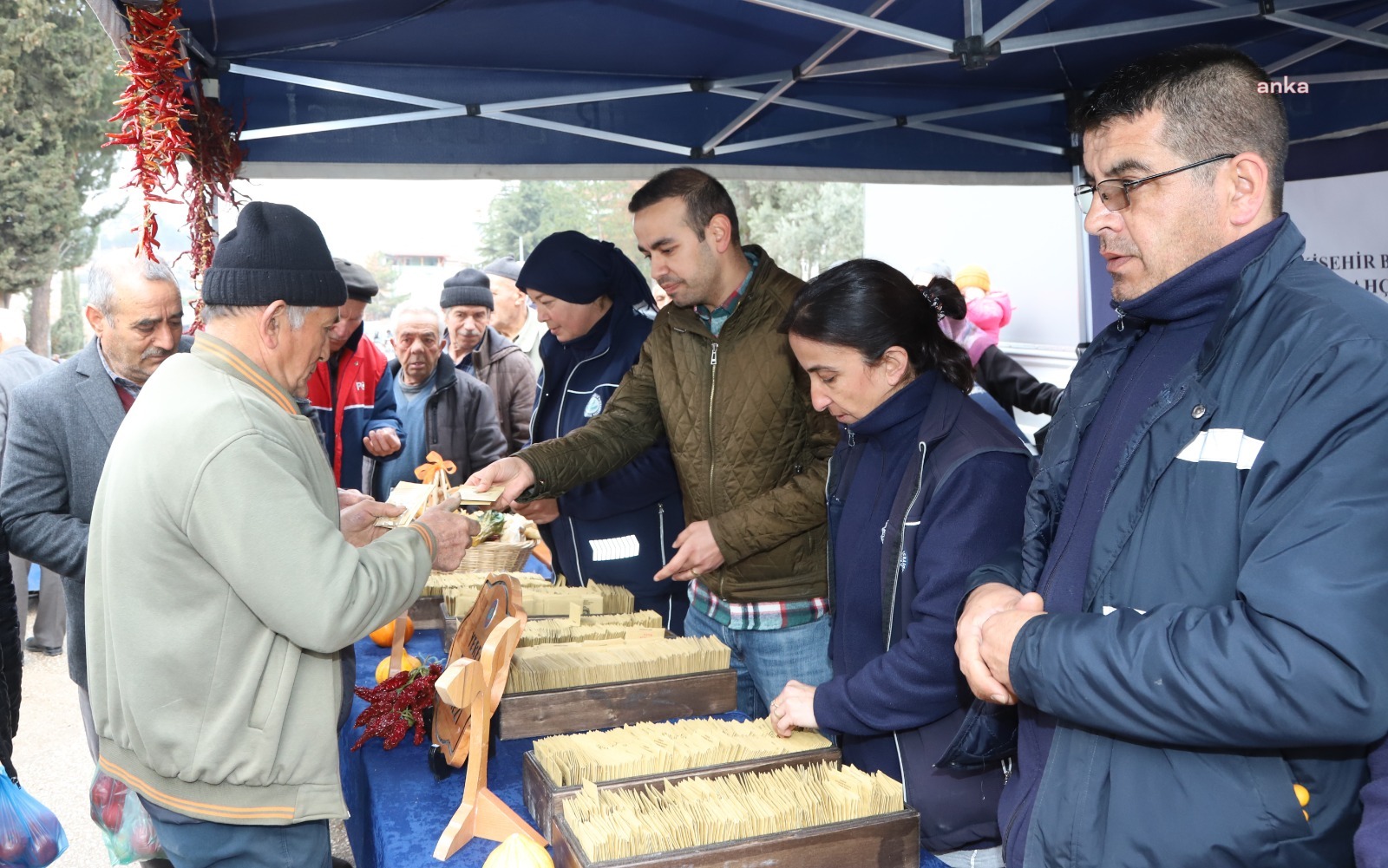 ESKİŞEHİR’DE ‘TOHUM TAKAS GÜNLERİ’ DEVAM EDİYOR