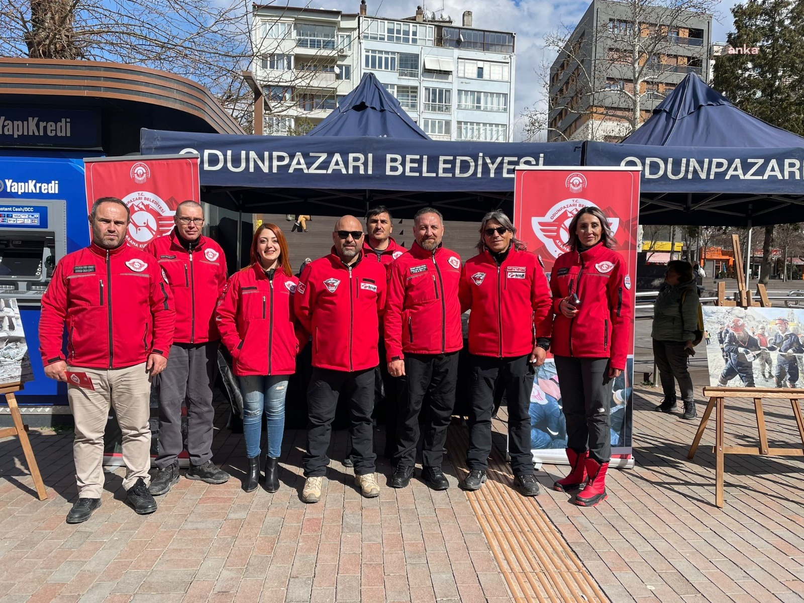 ODUNPAZARI BELEDİYESİ ARAMA KURTARMA EKİBİ, YURTTAŞLARI BİLGİLENDİRDİ