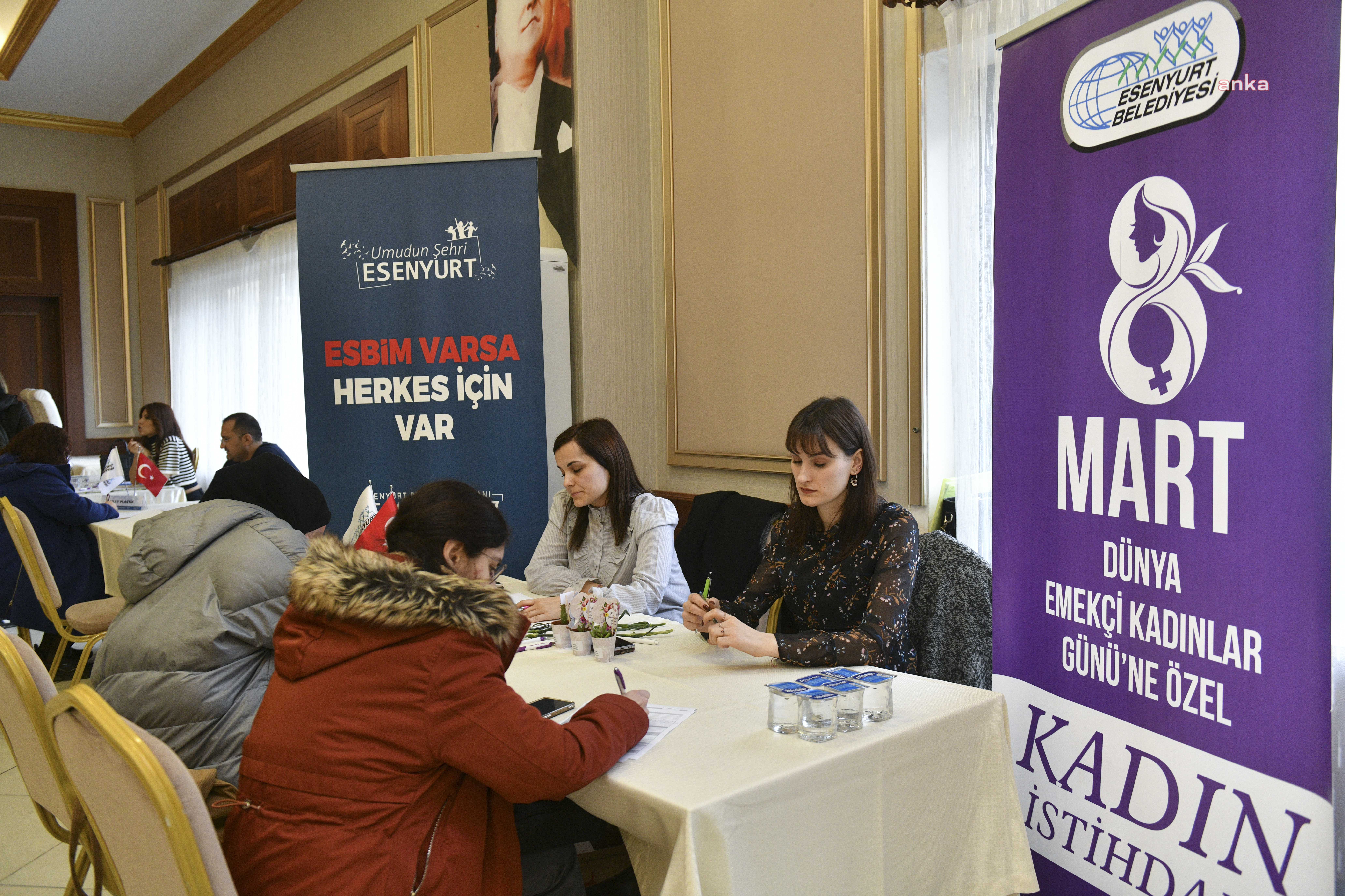 ESENYURT BELEDİYESİ'NDEN 8 MART DÜNYA EMEKÇİ KADINLAR GÜNÜ’NE ÖZEL İSTİHDAM FUARI
