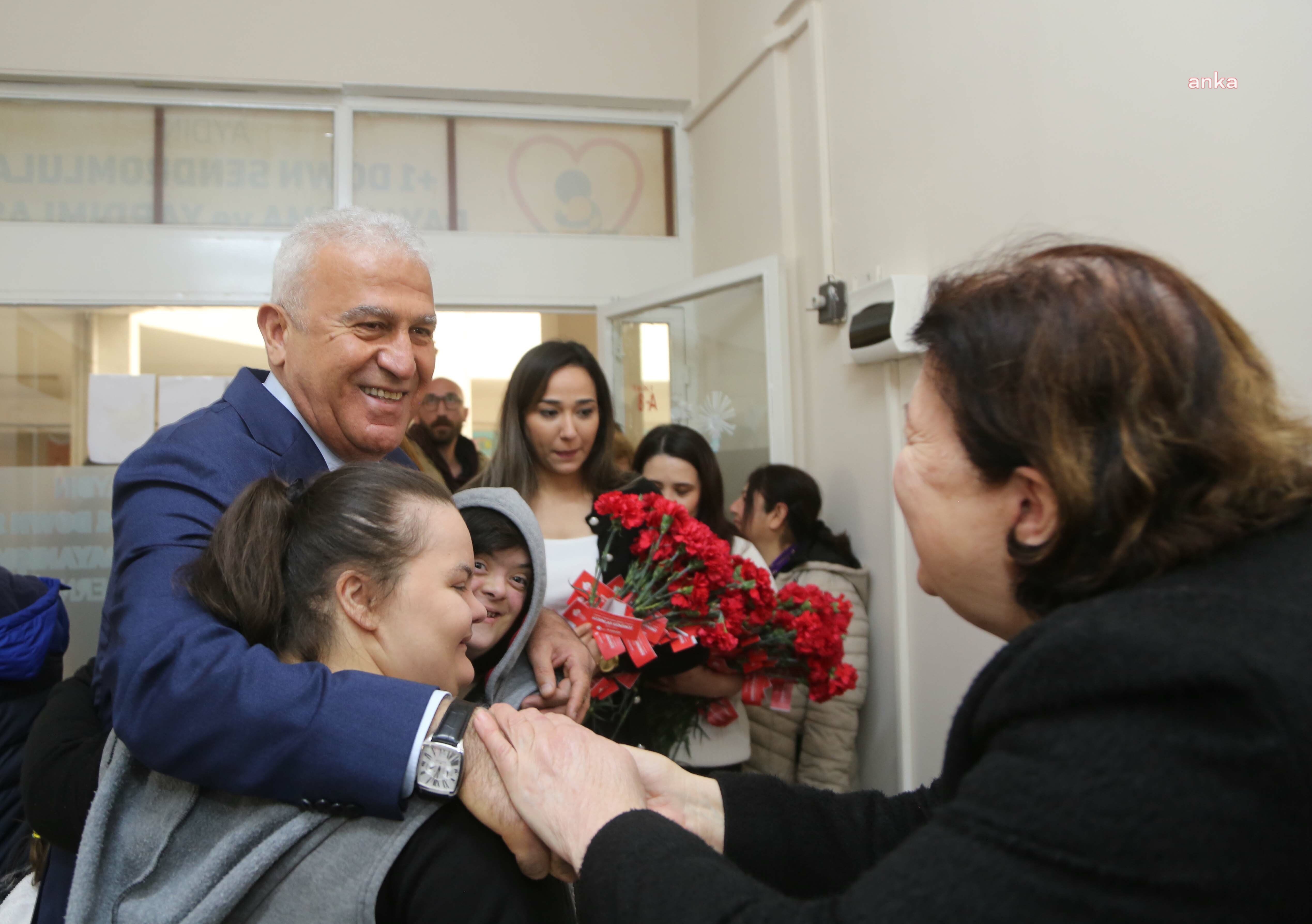 EFELER BELEDİYE BAŞKANI ATAY, KADINLAR GÜNÜ’NDE ÖZEL BİREYLERLE BULUŞTU