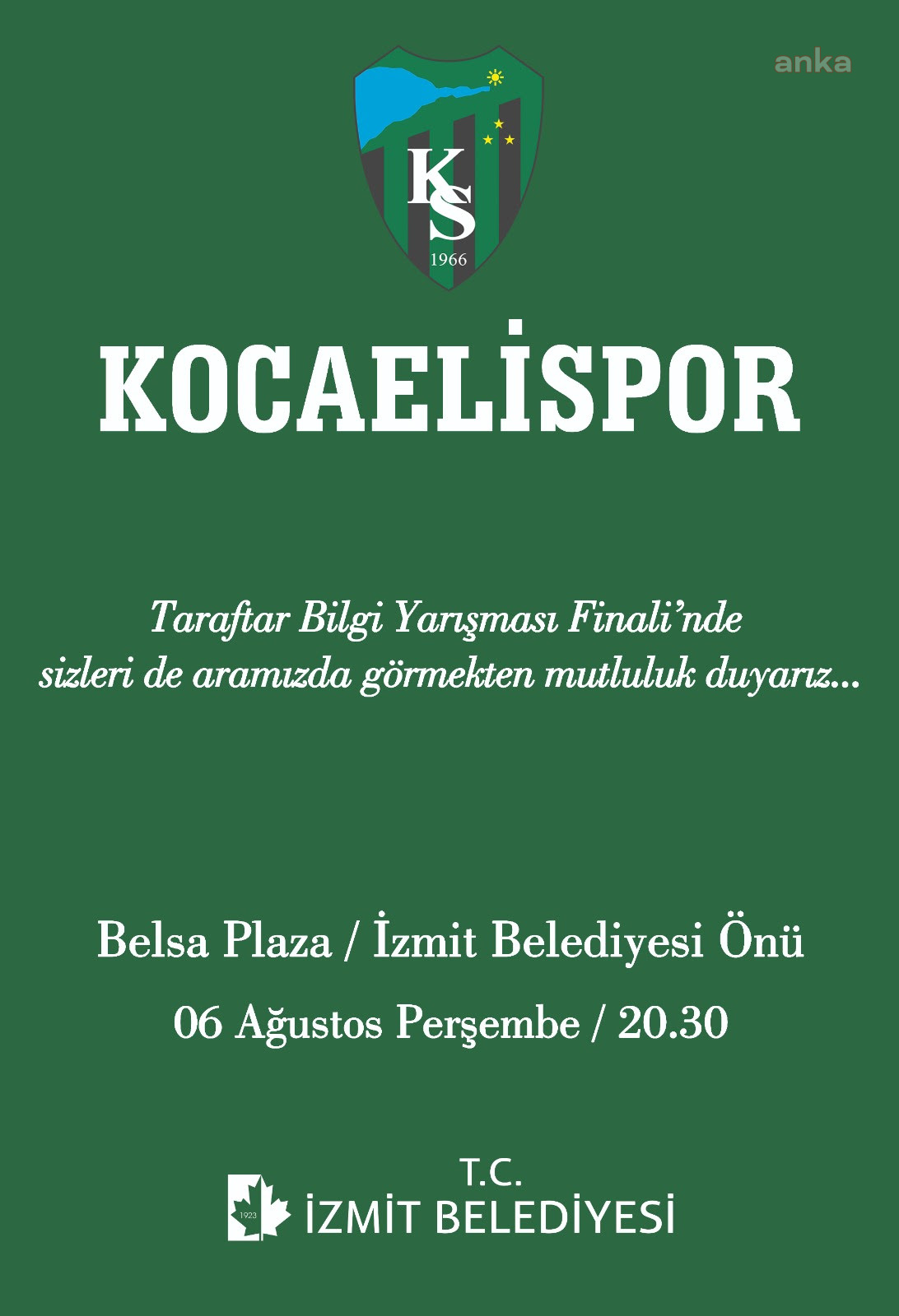 KOCAELİSPOR BİLGİ YARIŞMASINDA FİNAL HEYECANI