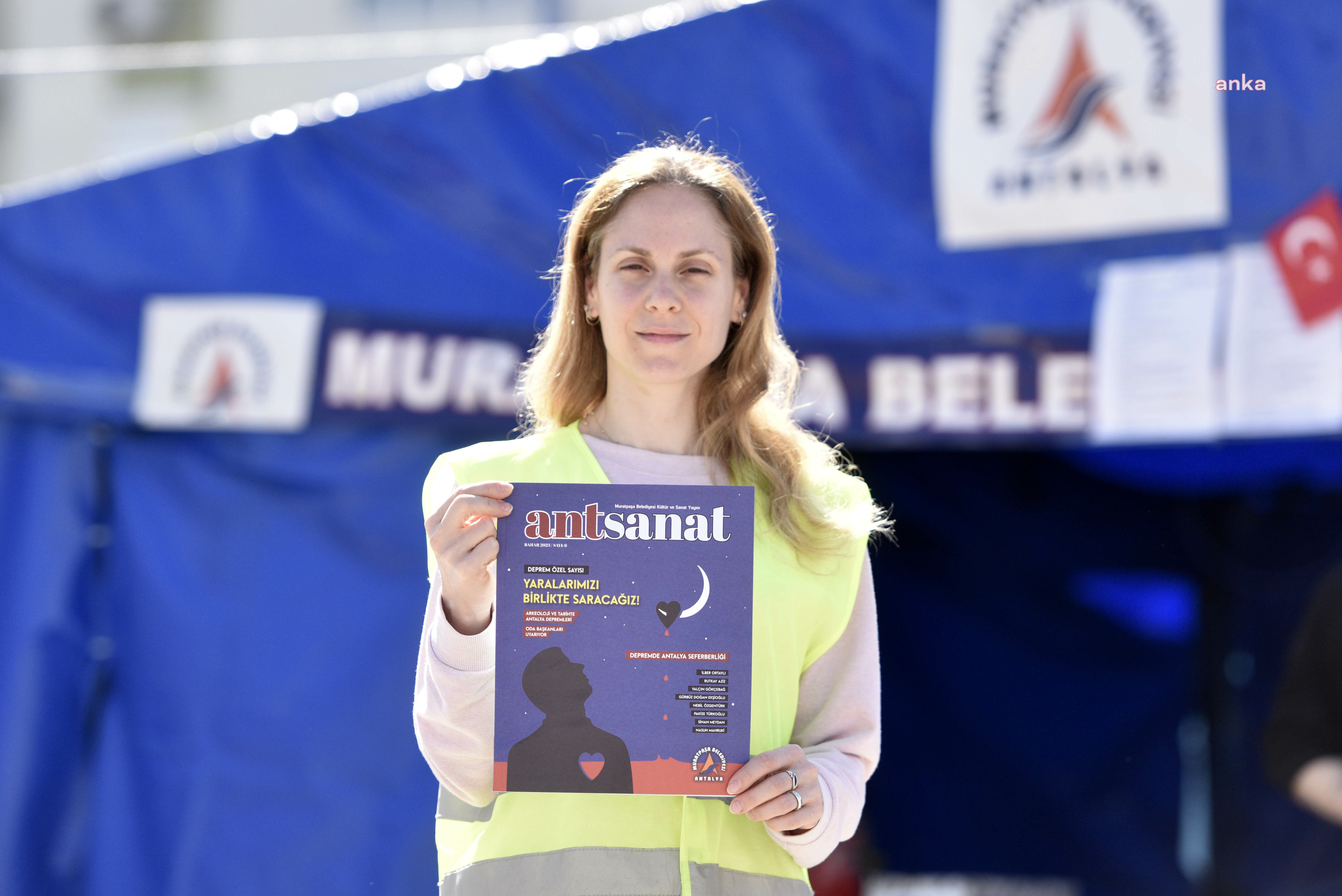 MURATPAŞA BELEDİYESİ’NİN ANTSANAT DERGİSİ, ‘DEPREM’ SAYISIYLA YAYIMLANDI