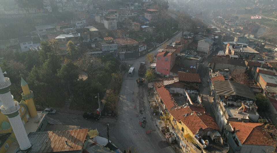 İZMİR GÜRÇEŞME’DE ALTYAPI ÇALIŞMALARI TAMAMLANIYOR