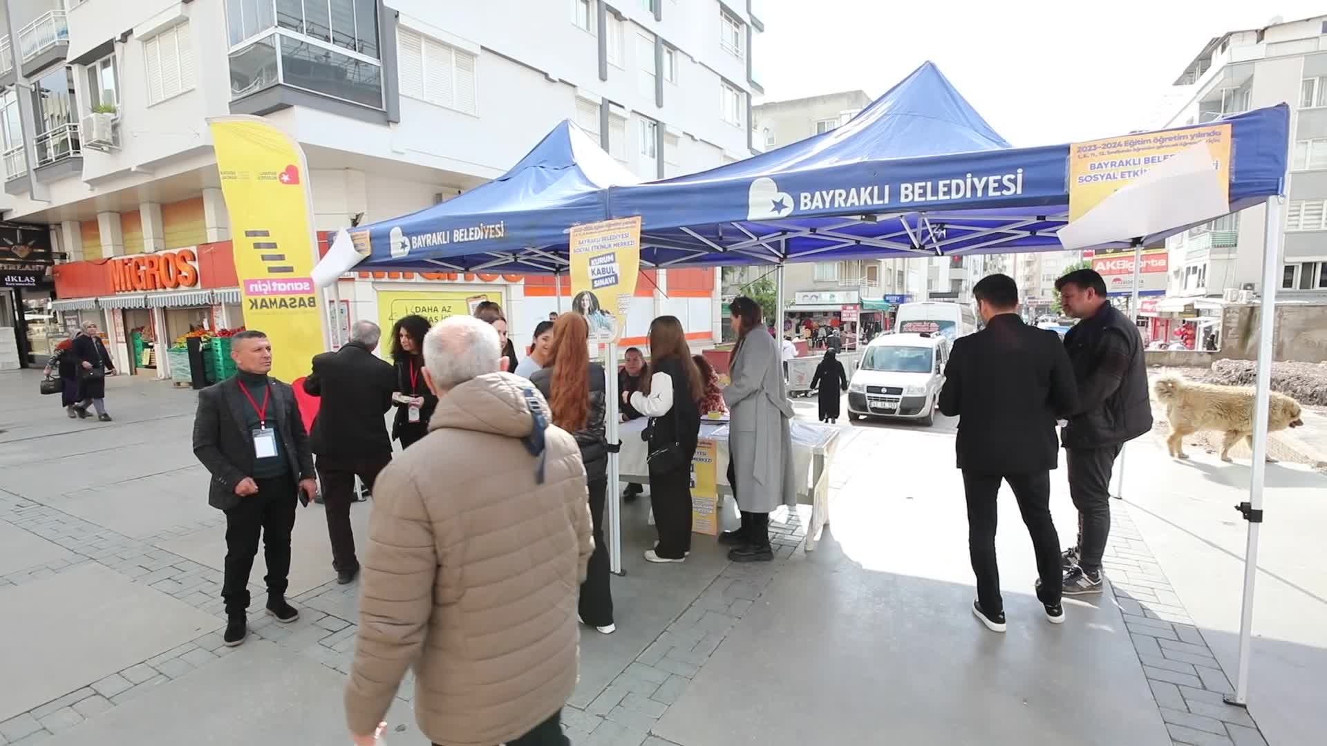BAYRAKLI BELEDİYESİ'NİN ÜCRETSİZ EĞİTİM KURSLARI İÇİN SINAV 25 MART'TA