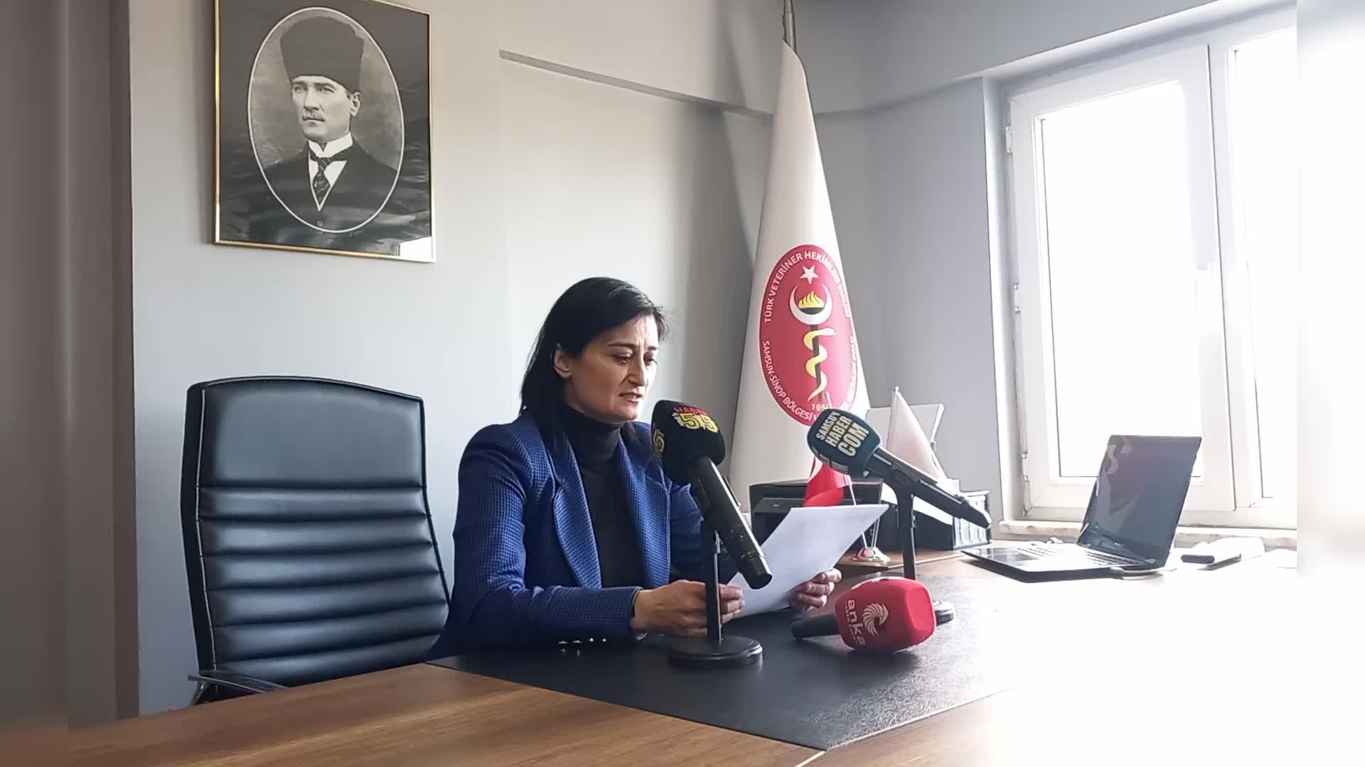 SAMSUN-SİNOP VETERİNER HEKİMLER ODASI BAŞKANI AVAN, DEPREM BÖLGESİNDEKİ HAYVANLAR İÇİN AŞI UYARISI YAPTI: “BULAŞICI HASTALIKLARA KARŞI AŞILAMA HİZMETİNİN ARALIKSIZ SÜRDÜRÜLMESİ GEREKMEKTEDİR”