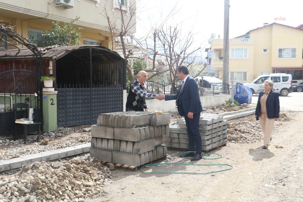 BURHANİYE BELEDİYESİ, YOL YAPIM ÇALIŞMALARINA DEVAM EDİYOR