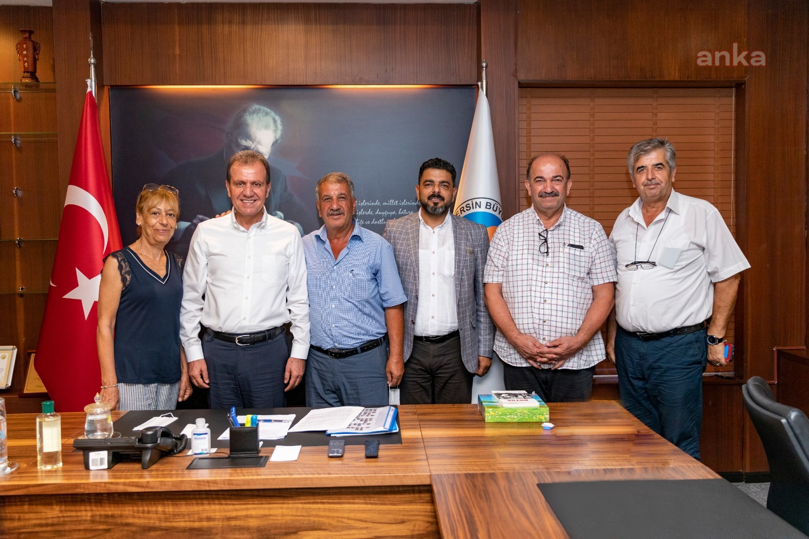 VAHAP SEÇER, AKDENİZ BÖLGESİ MUHTAR TEMSİLCİLERİ İLE BULUŞTU