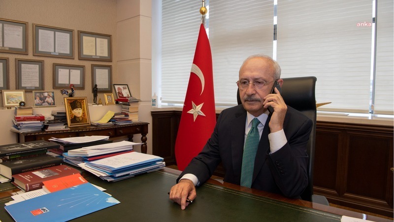 KEMAL KILIÇDAROĞLU’NDAN BAKAN VARANK’A “BAŞSAĞLIĞI” TELEFONU