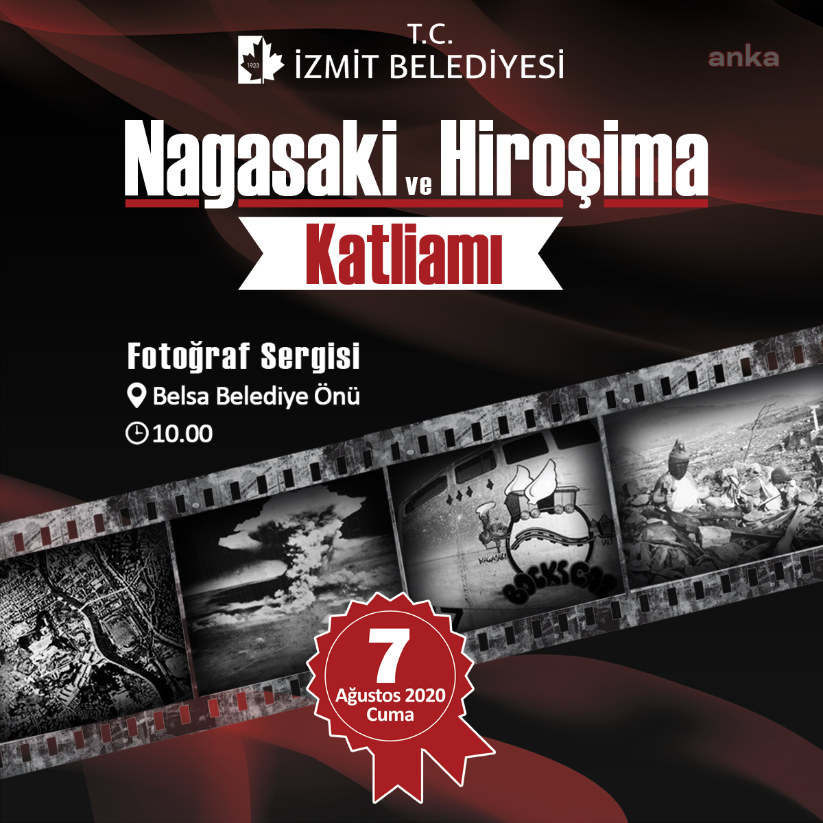 HİROŞİMA VE NAGASAKİ İZMİT'TE ANILACAK