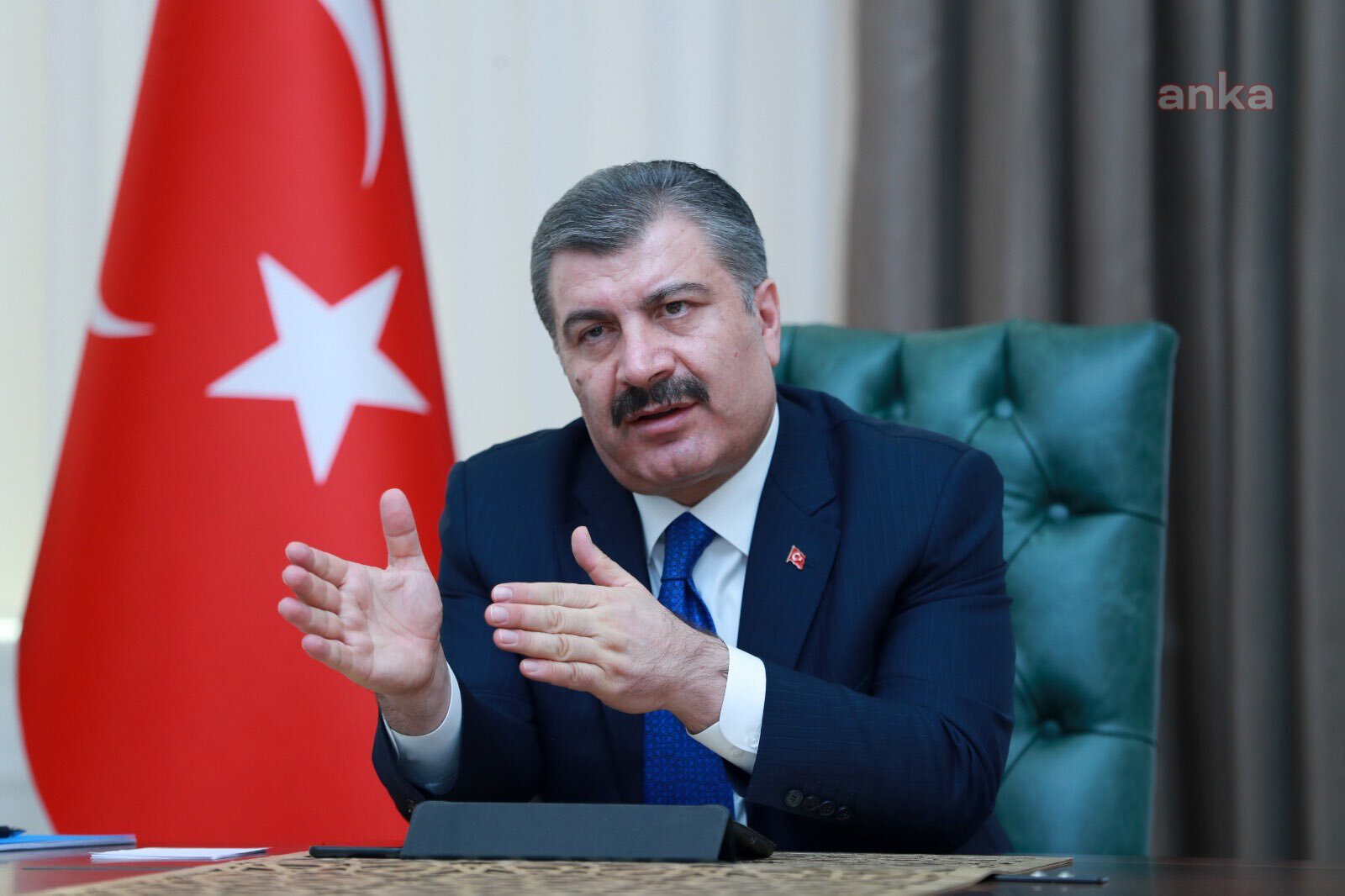 BAKAN KOCA: “İYİ HABERLERE SADECE SIKI TEDBİRLER DAYANAK OLABİLİR”