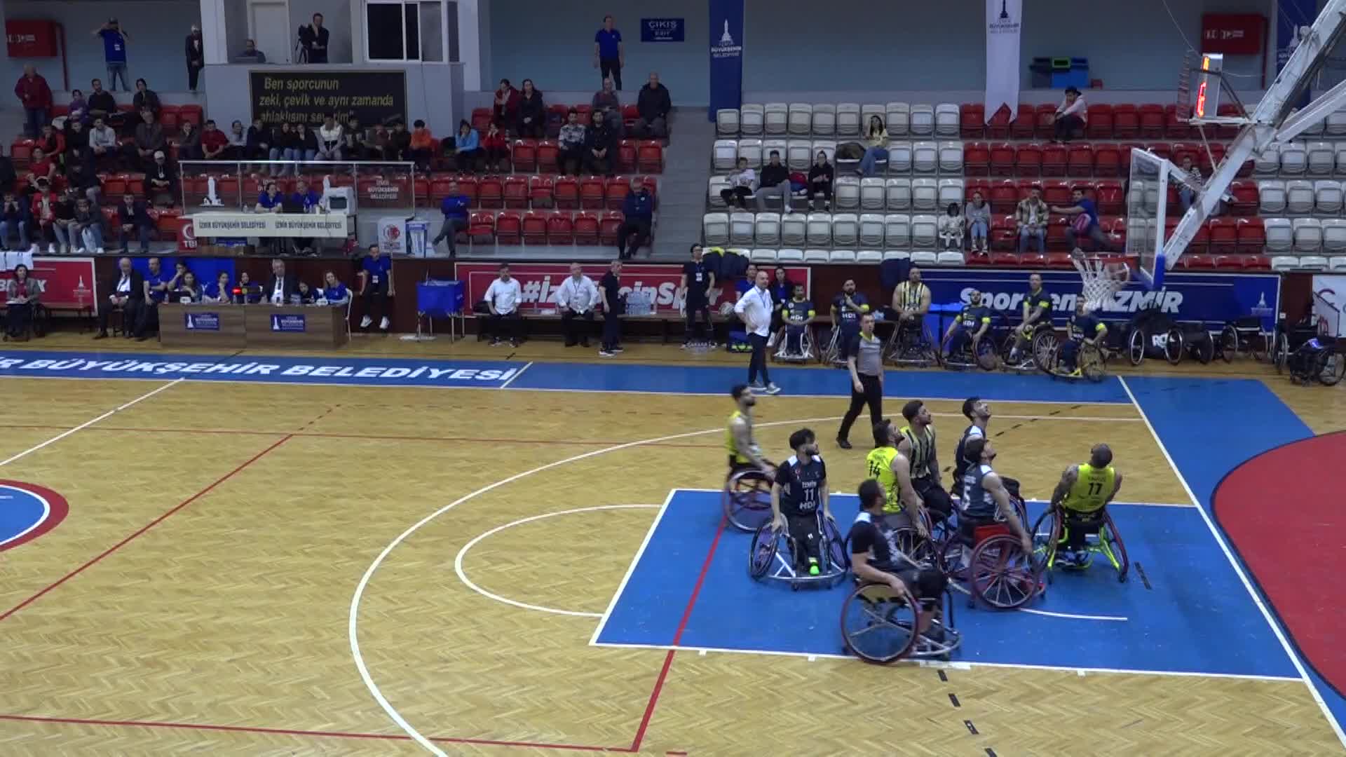 İZMİR BÜYÜKŞEHİR BELEDİYESİ, EUROCUP 2 A GRUBU MAÇLARINA EV SAHİPLİĞİ YAPTI