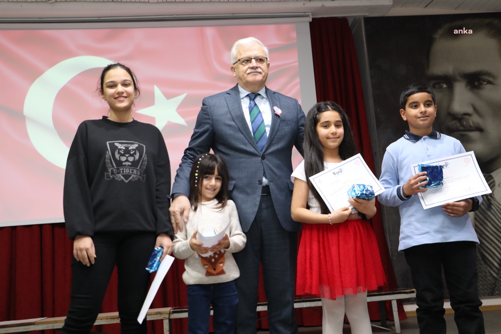 İSTİKLAL MARŞI’NIN KABULÜ, BURHANİYE’DE KUTLANDI
