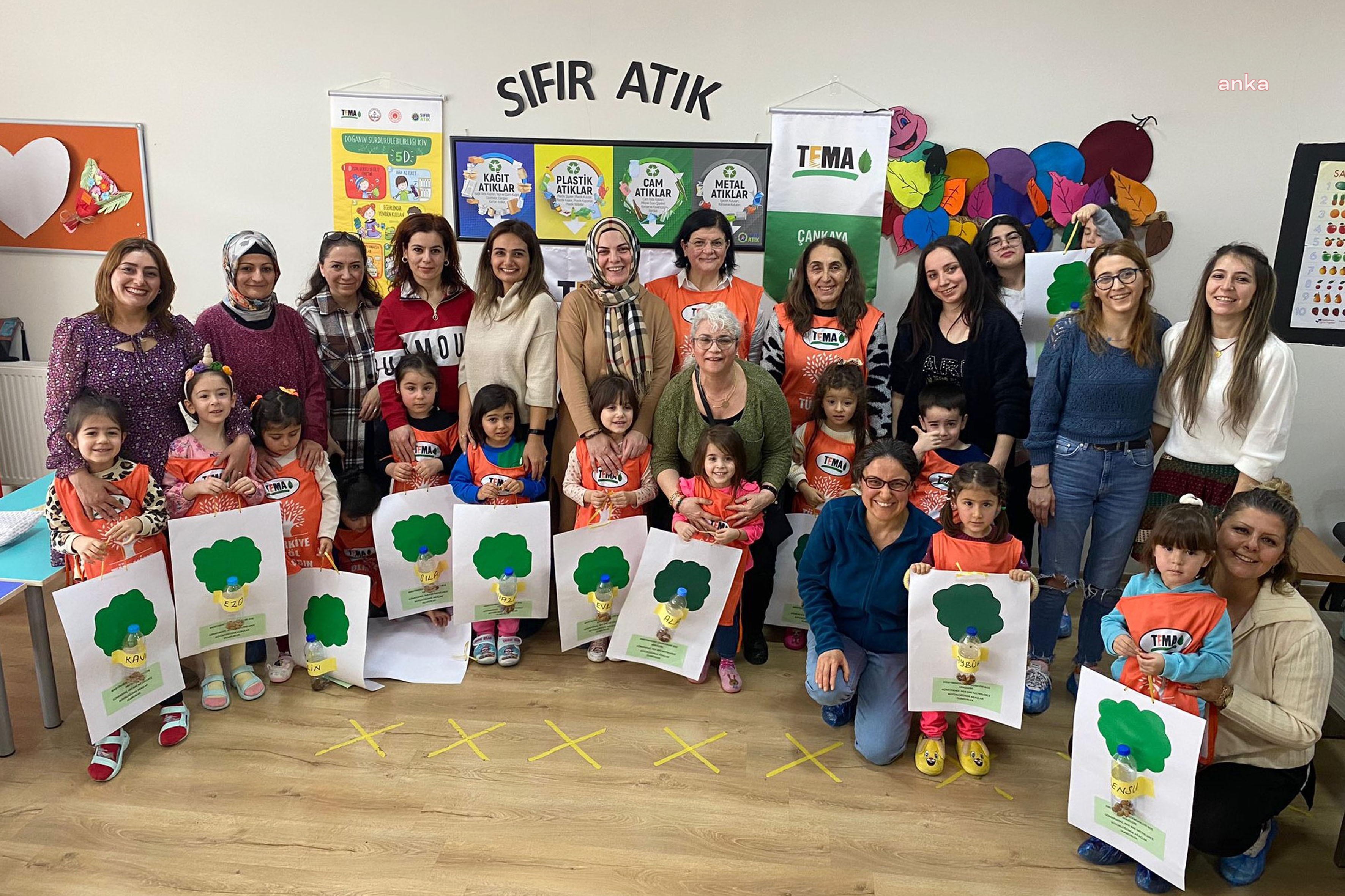 ÇANKAYA BELEDİYESİ’NİN OYUNEVLERİNDE ‘SIFIR ATIK’ EĞİTİMİ