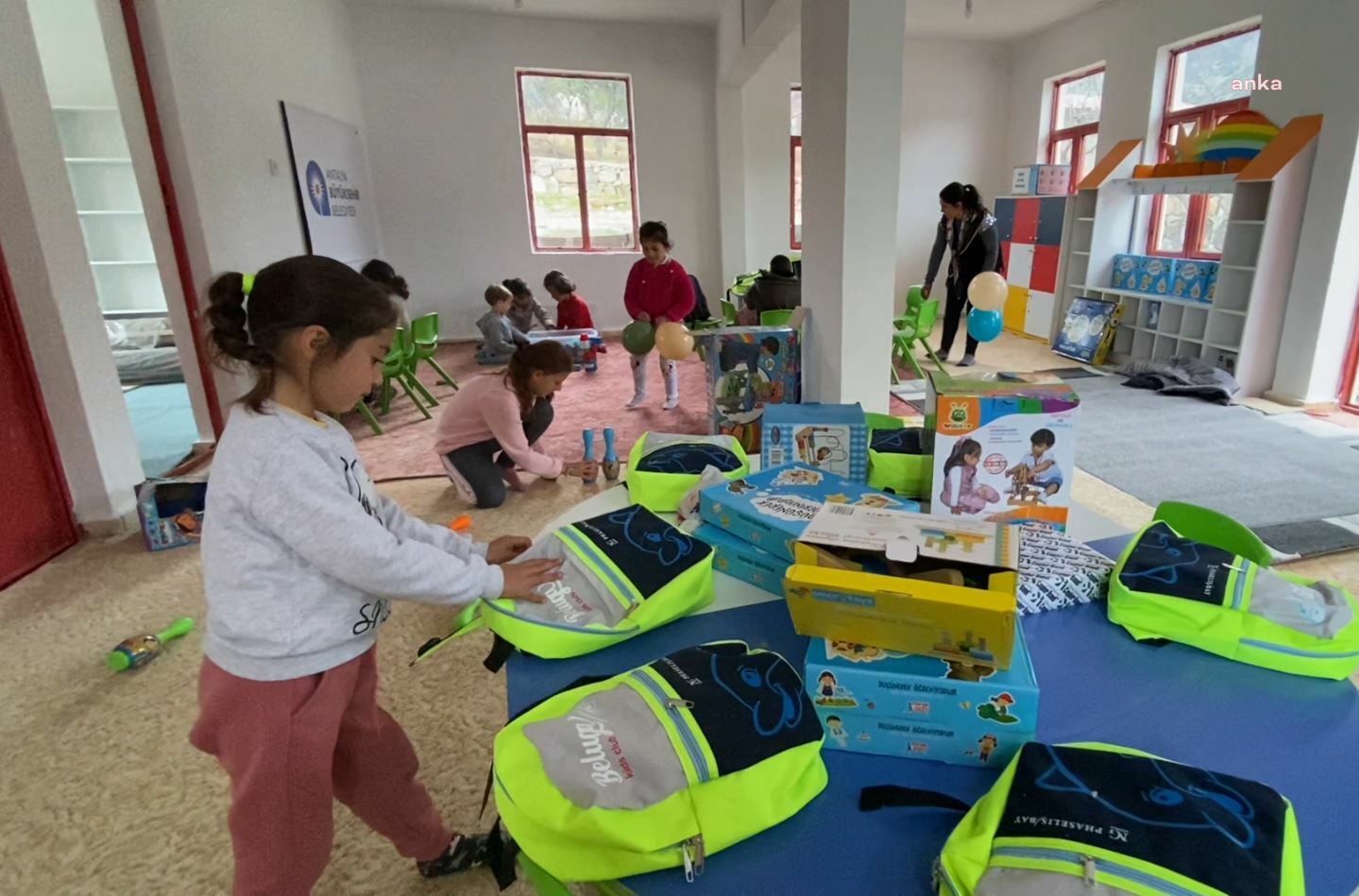 ANTALYA BÜYÜKŞEHİR BELEDİYESİ, GAZİANTEP İSLAHİYE’DE KREŞ AÇTI