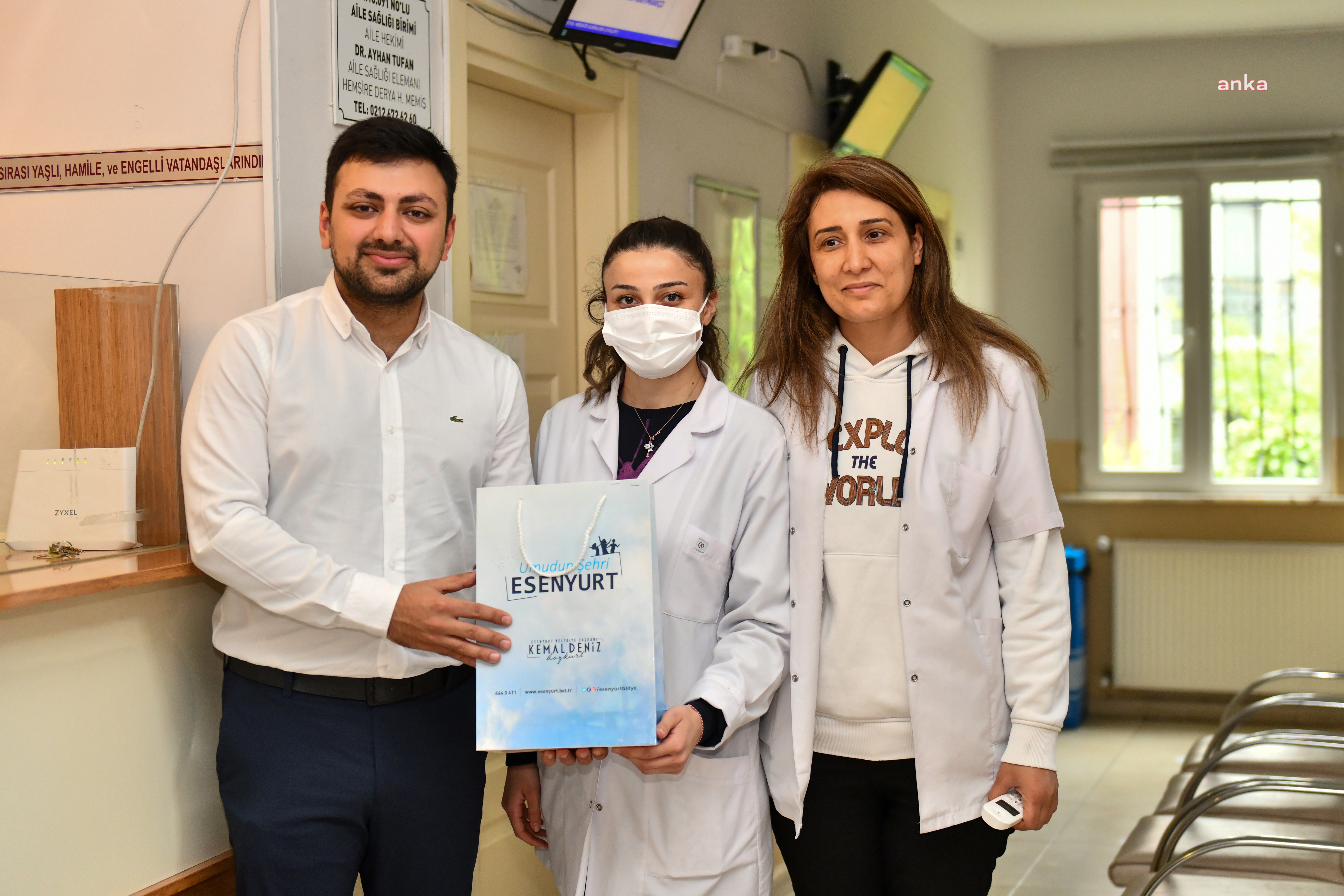 ESENYURT BELEDİYESİ, SAĞLIK EMEKÇİLERİNİ UNUTMADI
