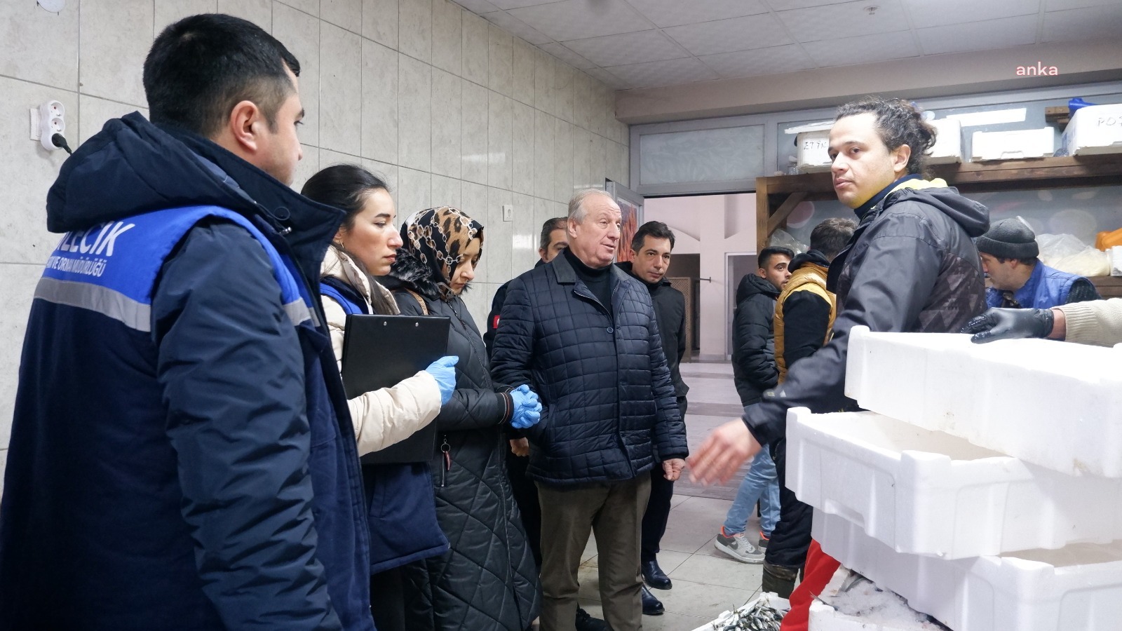 BOZÜYÜK BELEDİYE BAŞKAN YARDIMCISI FINDIK’TAN BALIK DENETİMİ