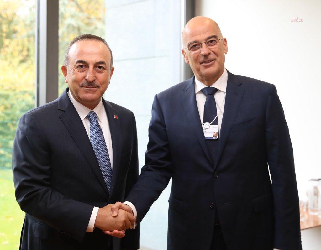 MEVLÜT ÇAVUŞOĞLU, YUNANİSTAN DIŞİŞLERİ BAKANI NIKOS DENDIAS İLE GÖRÜŞTÜ...TREN KAZASINDA ÖLEN MAKİNİSTİN TÜRKİYE'DE CEZAEVİNDE BULUNAN BABASI YUNANİSTAN'A İADE EDİLECEK