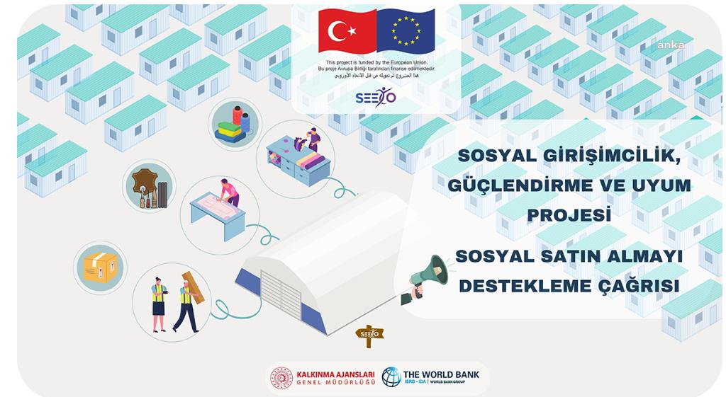 SANAYİ VE TEKNOLOJİ BAKANLIĞI: ÇADIR VE KONTEYNER KENTLERDE SOSYO EKONOMİK KALKINMA TEŞVİK EDİLECEK