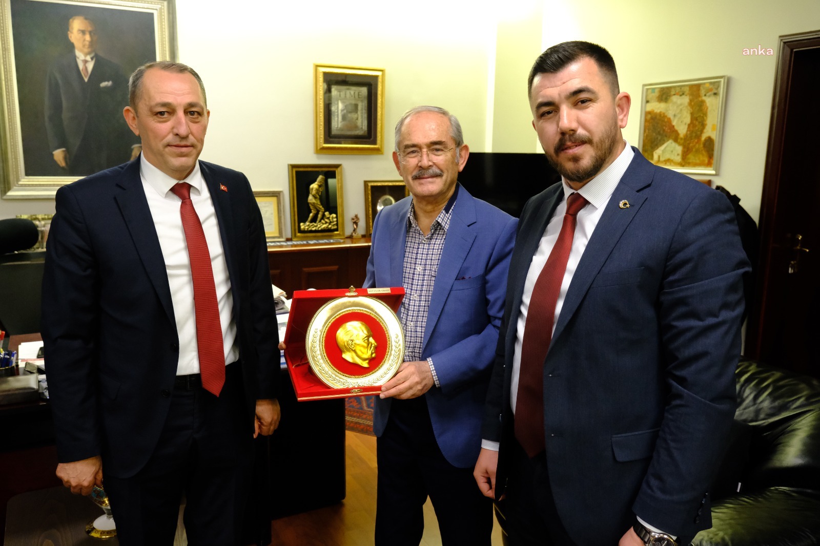 SUCULAR ODASI’NDAN YILMAZ BÜYÜKERŞEN’E ZİYARET