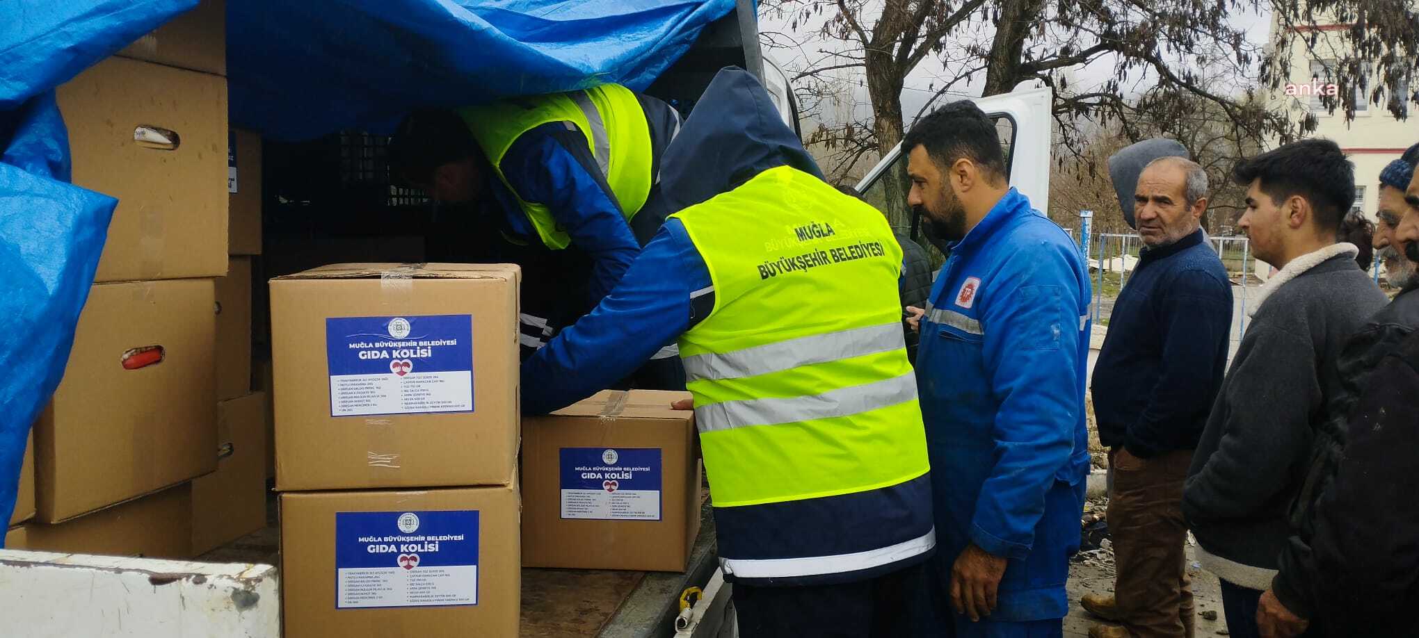 MUĞLA BÜYÜKŞEHİR BELEDİYESİ’NDEN DEPREM BÖLGESİNE RAMAZAN DESTEĞİ