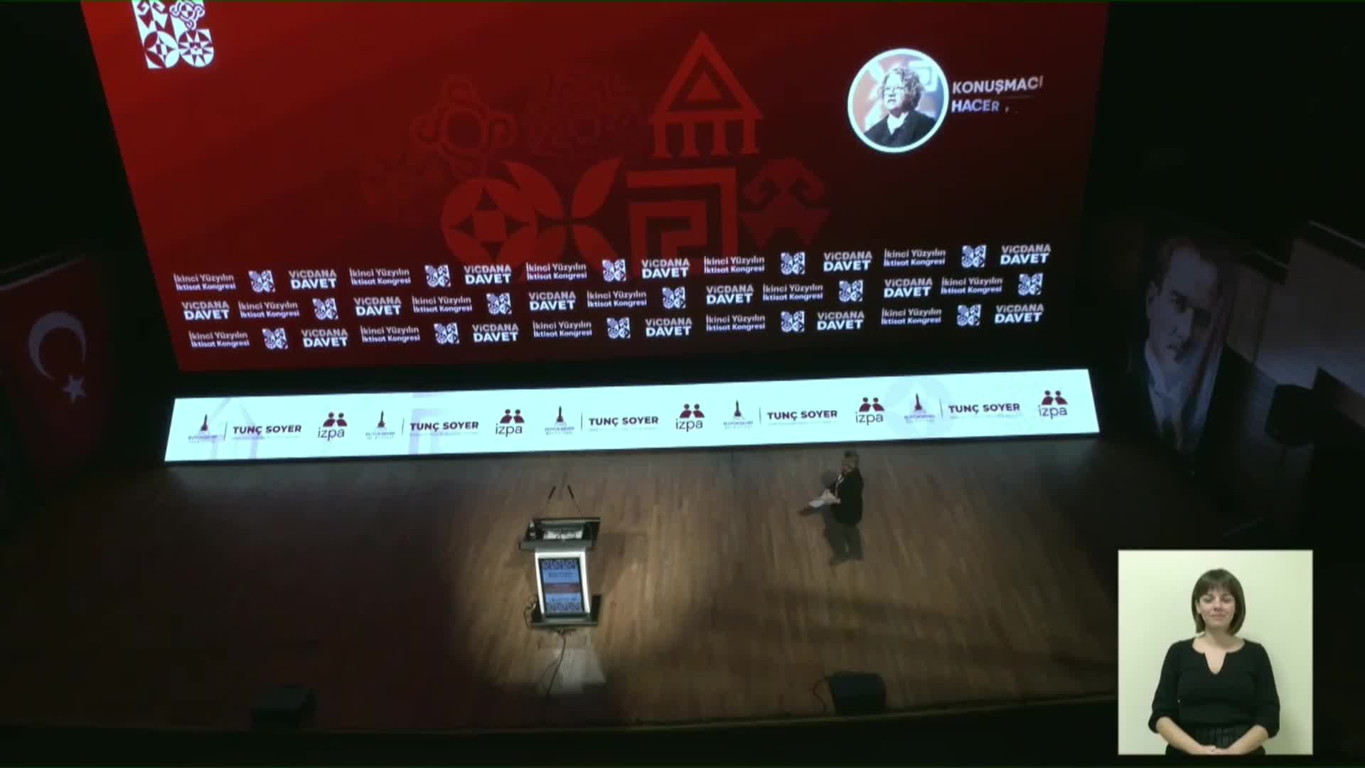 İZMİR'DE İKİNCİ YÜZYILIN İKTİSAT KONGRESİ... HACER FOGGO: "YOKSULLUK KORKUDUR, BELİRSİZLİKTİR; YOKSULLUK HAYALLERİ ÖLDÜRÜR"