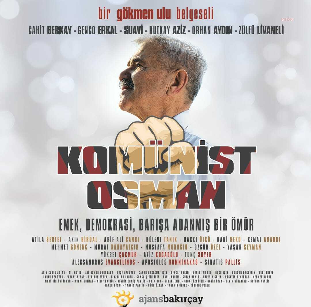 İZMİR’DE ESKİ BAŞKAN ÖZGÜVEN’İN HAYATI BELGESEL OLDU