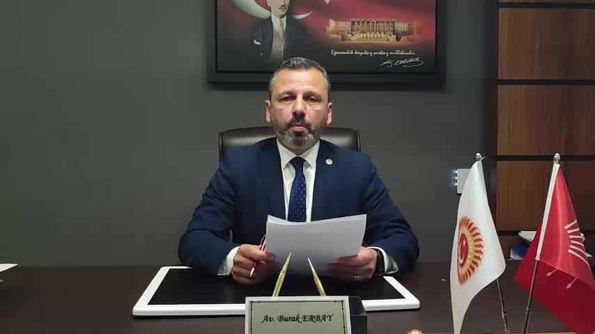 BURAK ERBAY: "YIKILAN BİNALARIN MÜTEAHHİTLERİNİN MAL VARLIKLARINI KAÇIRMALARINI ÖNLEMEK İÇİN KANUN TEKLİFİ VERDİK. TÜM PARTİLERİN DESTEĞİNİ BEKLİYORUZ"
