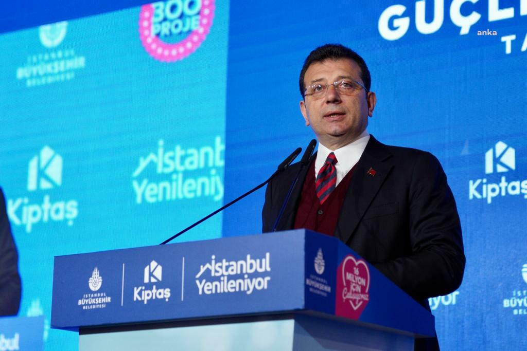 İBB, YÜKSEK RİSKLİ YAPILARDA GÜÇLENDİRME ÇALIŞMALARINI BAŞLATTI. İMAMOĞLU: “'SAYIN CUMHURBAŞKANI'NIN TENSİPLERİYLE' DEĞİL; BİLİMİN GÖSTERDİĞİ IŞIKLA, TEKNİĞİN ÖNGÖRDÜĞÜ MODELLE YOL YÜRÜYORUZ”