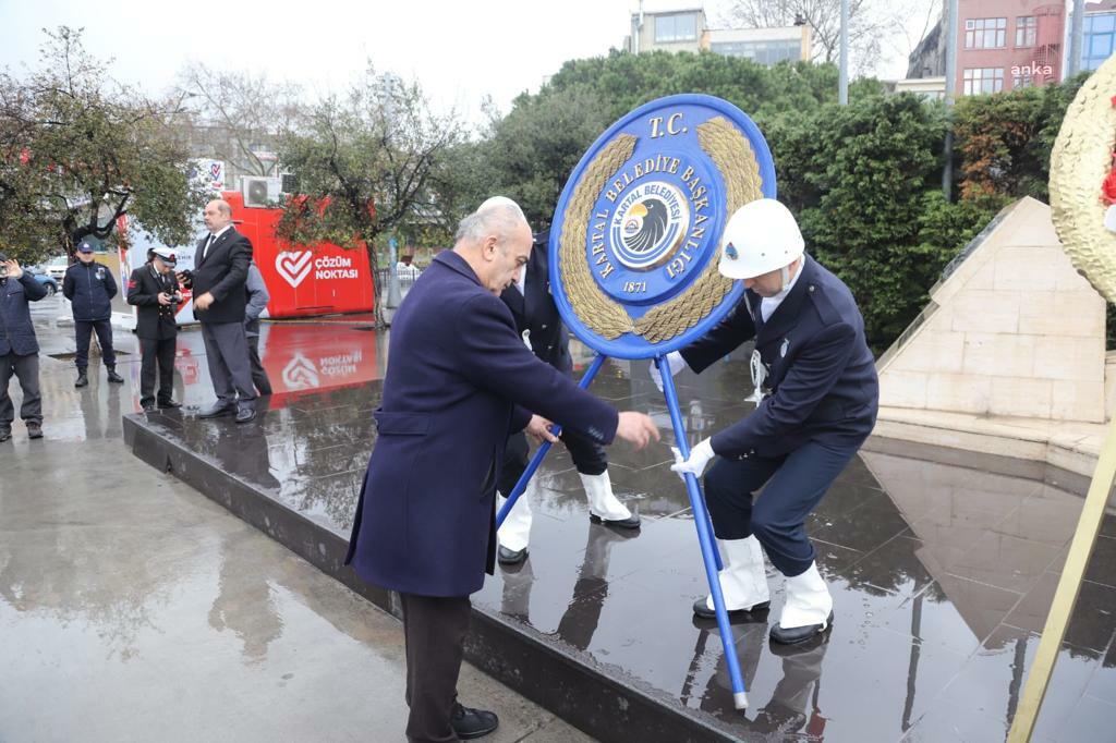 ÇANAKKALE ZAFERİ'NİN 108'İNCİ YIL DÖNÜMÜ KARTAL’DA TÖRENLE KUTLANDI
