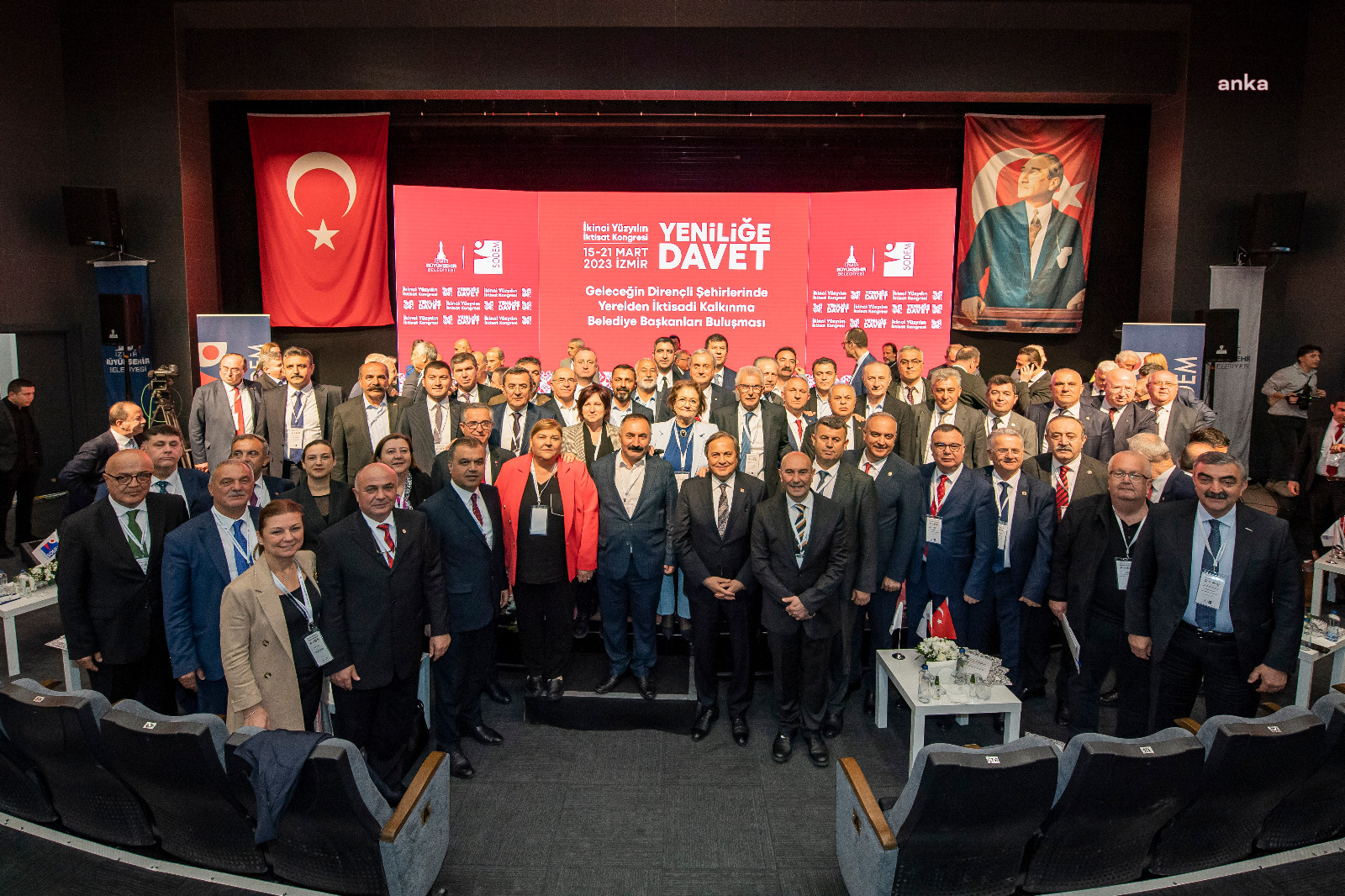 MİLLET İTTİFAKI BELEDİYE BAŞKANLARI İZMİR’DE BULUŞTU, BİLDİRGE YARIN AÇIKLANACAK