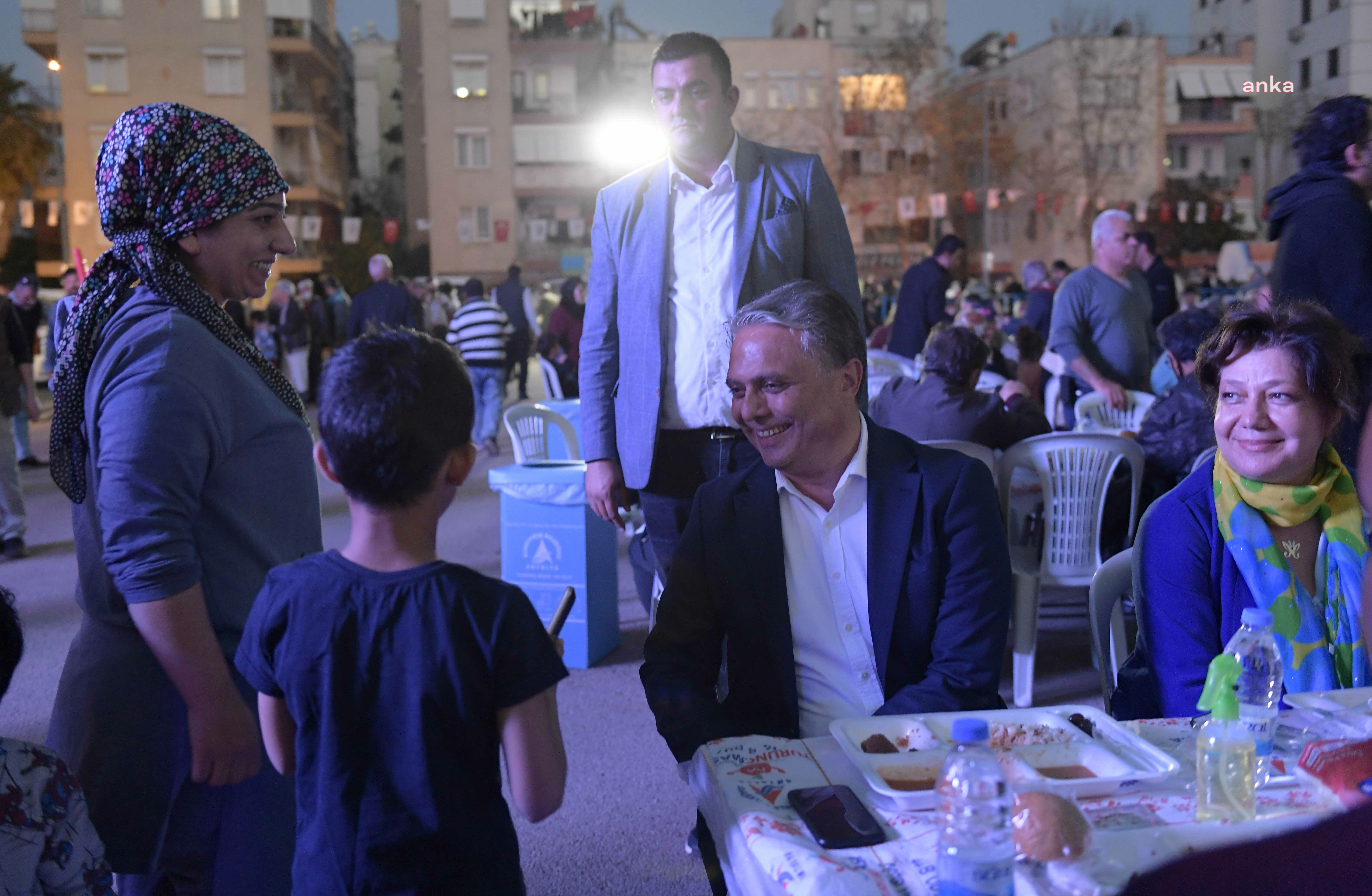 MURATPAŞA BELEDİYESİ'NİN İFTAR PROGRAMI KIRCAMİ’DEN BAŞLIYOR