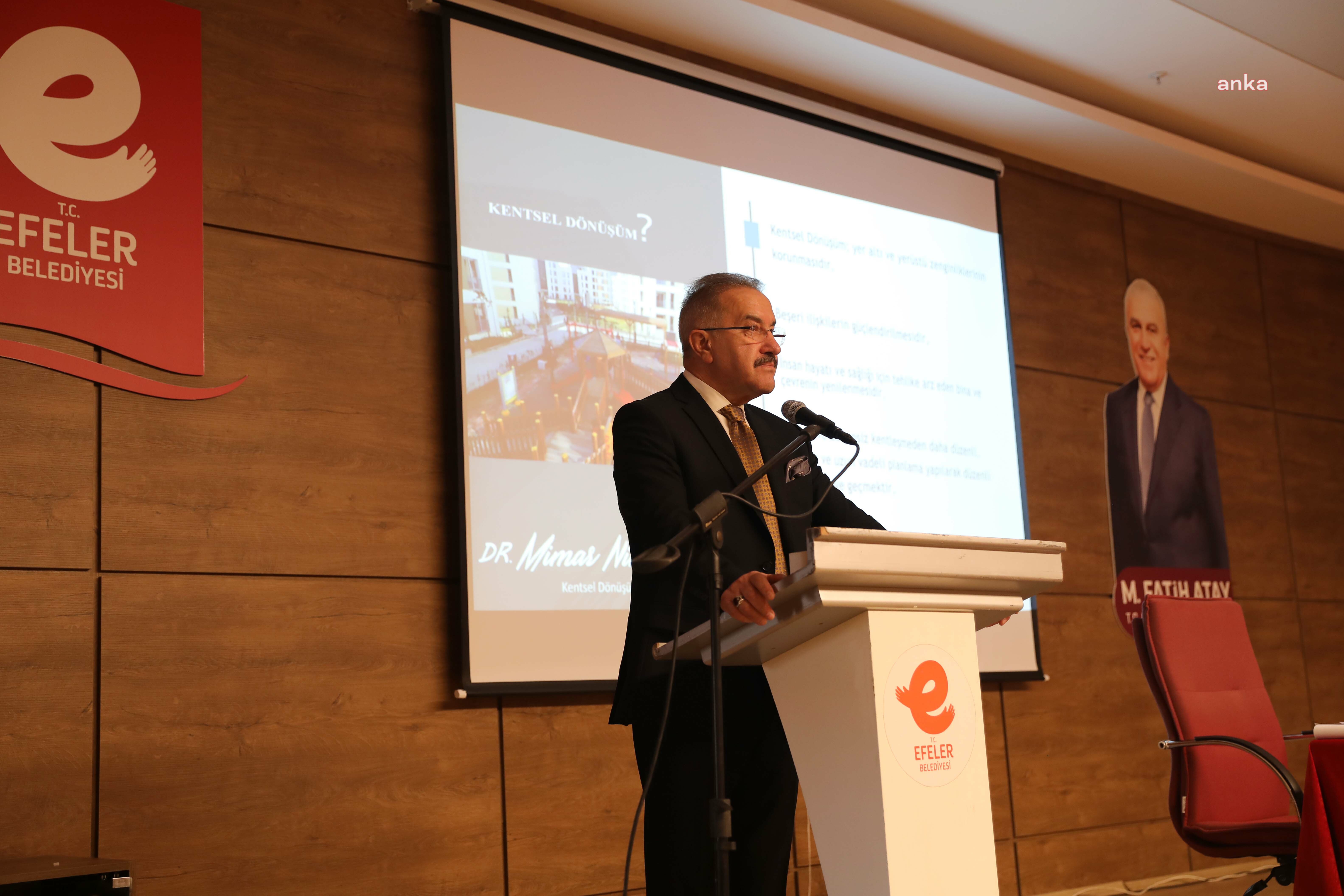 EFELER BELEDİYESİ KENTSEL DÖNÜŞÜM BİLGİLENDİRME TOPLANTISI DÜZENLEDİ