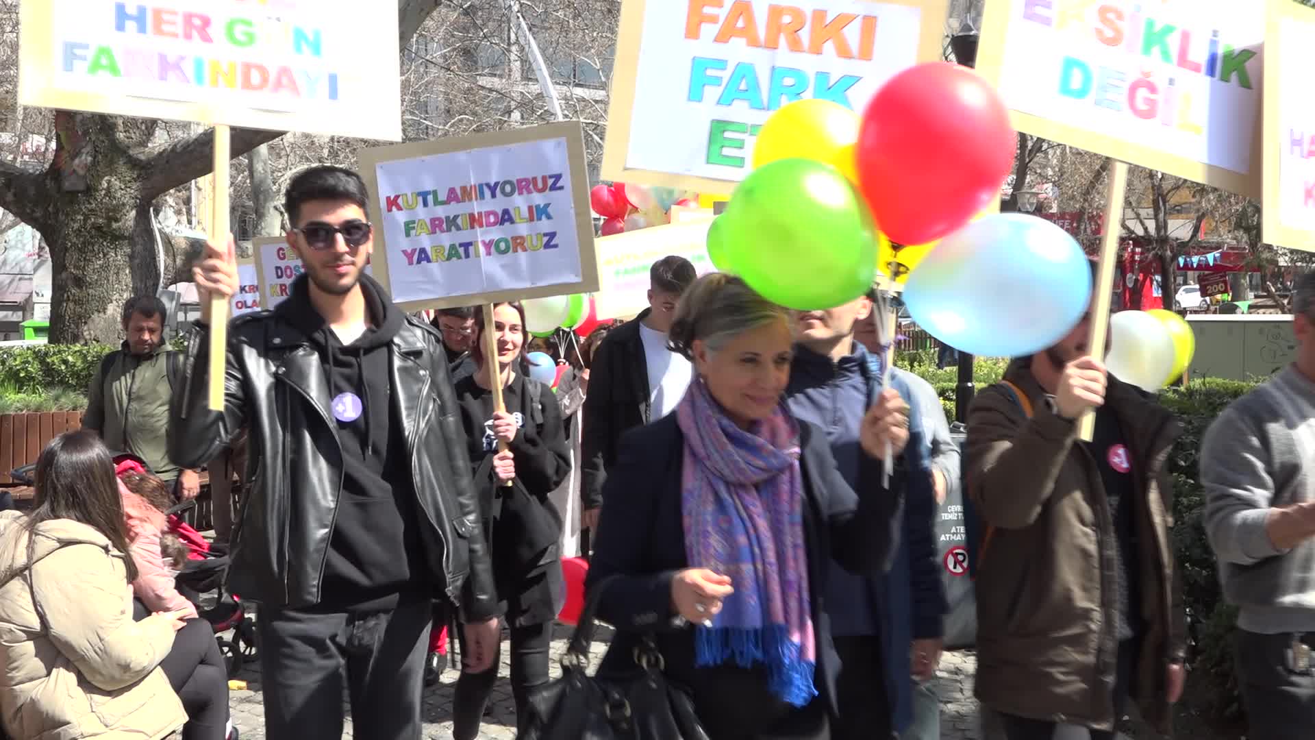 ÇANKAYALILAR DOWN SENDROMLU BİREYLER İÇİN YÜRÜDÜ