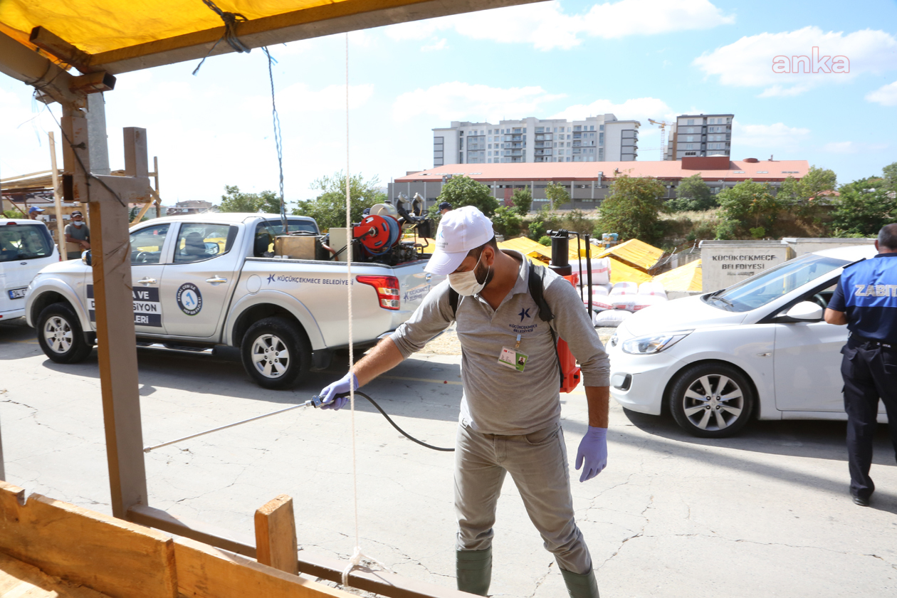 KÜÇÜKÇEKMECE’DE COVİD ÖNLEMLERİ