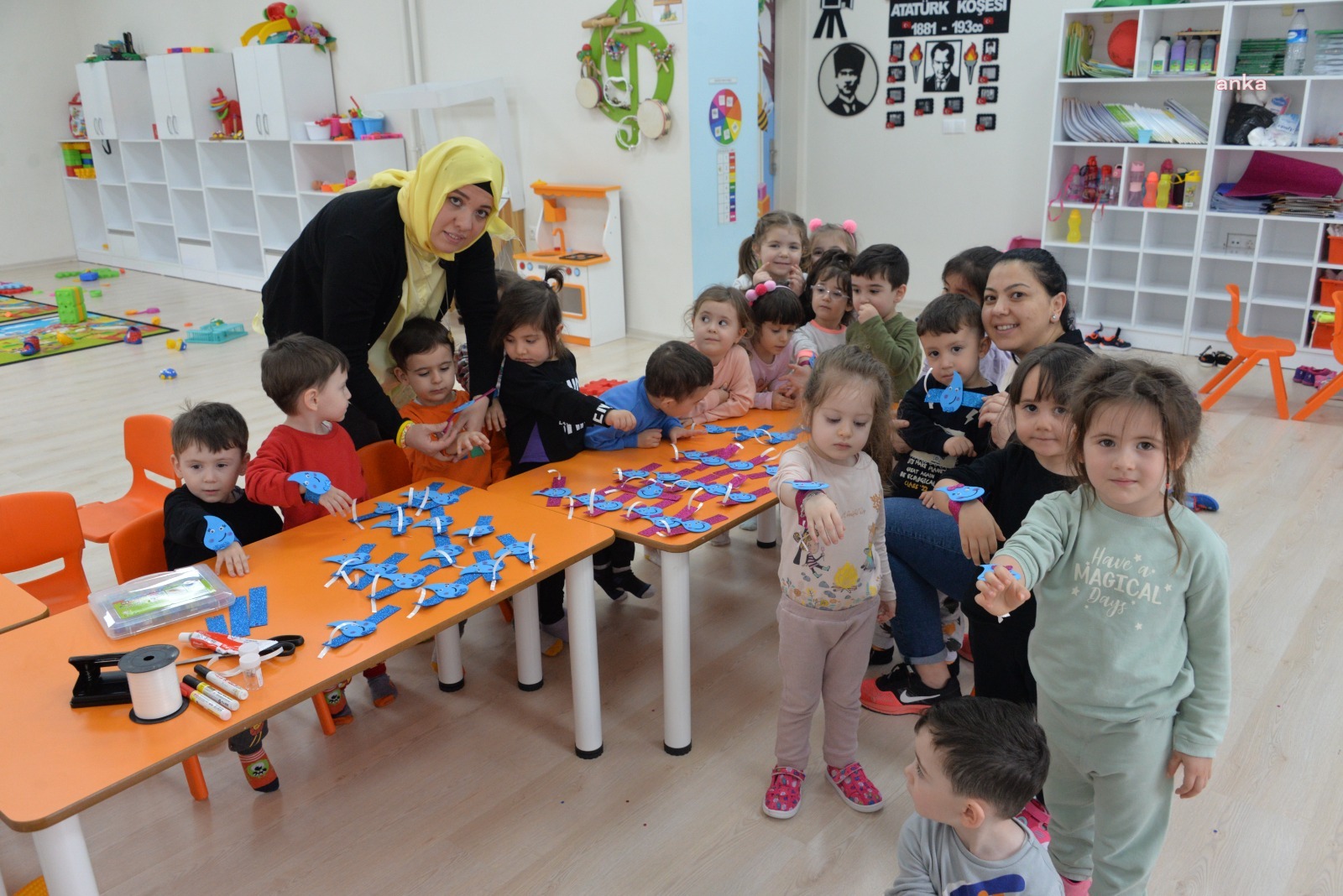 BOZÜYÜKLÜ MİNİKLER, ETKİNLİKLERLE SUYUN ÖNEMİNİ ÖĞRENDİLER