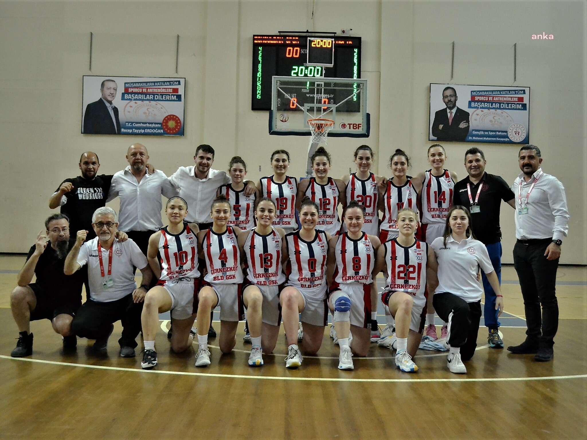 ÇERKEZKÖY BELEDİYESİ KADIN BASKETBOL TAKIMI, 1. LİG'E ÇIKMA MÜCADELESİ VERİYOR