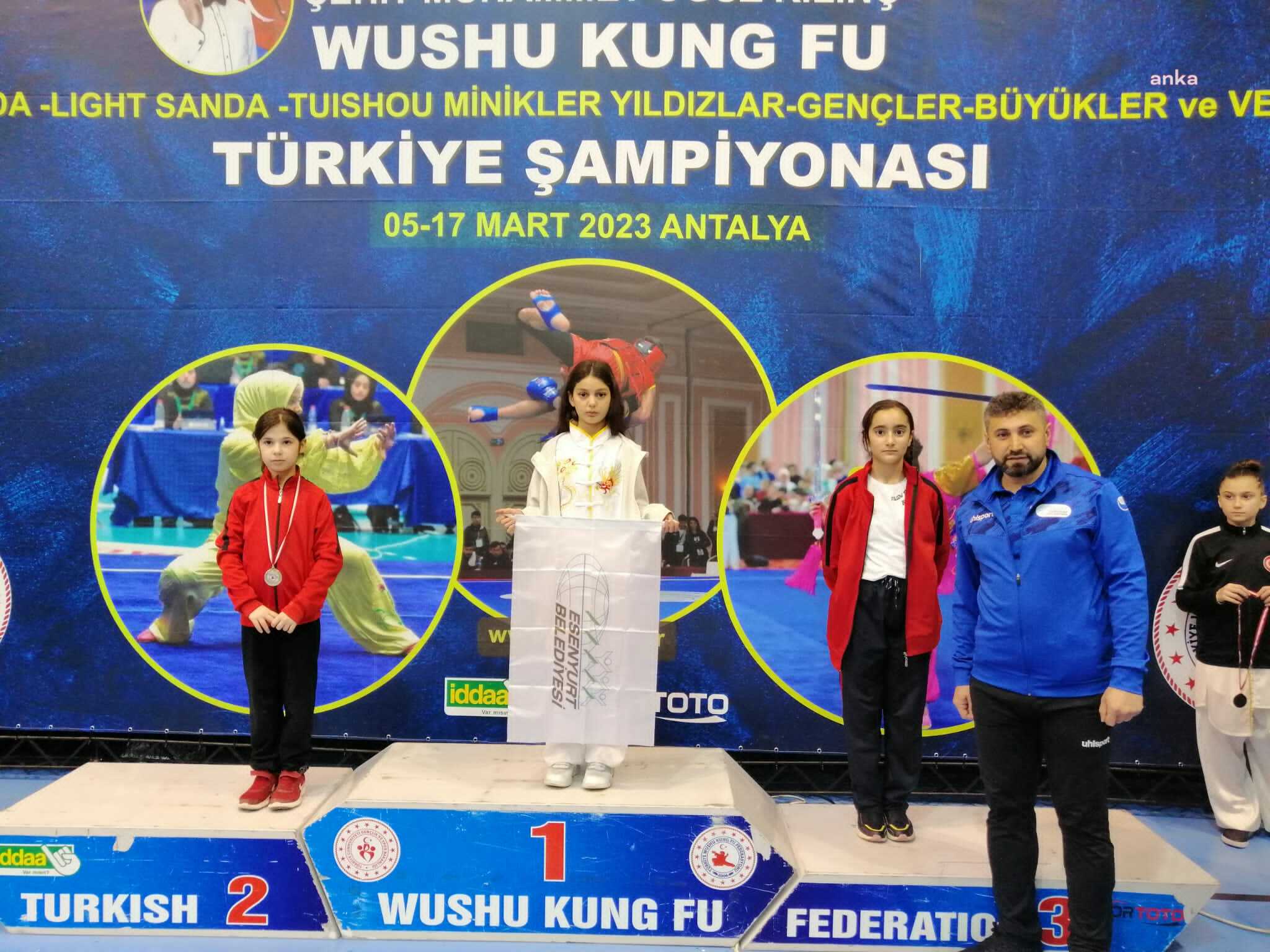 ESENYURTLU SPORCULAR, ANTALYA’DAN MADALYAYLA DÖNDÜ