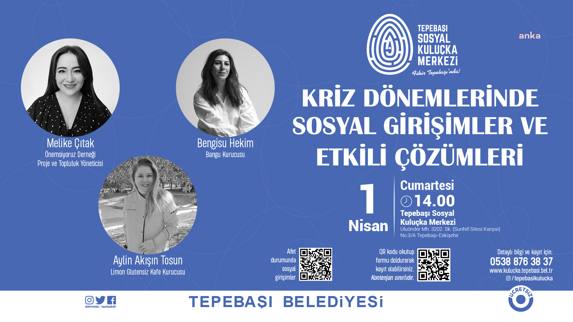 TEPEBAŞI’NDA ‘KRİZ DÖNEMLERİNDE SOSYAL GİRİŞİMLER VE ETKİLİ ÇÖZÜMLERİ’ ETKİNLİĞİ