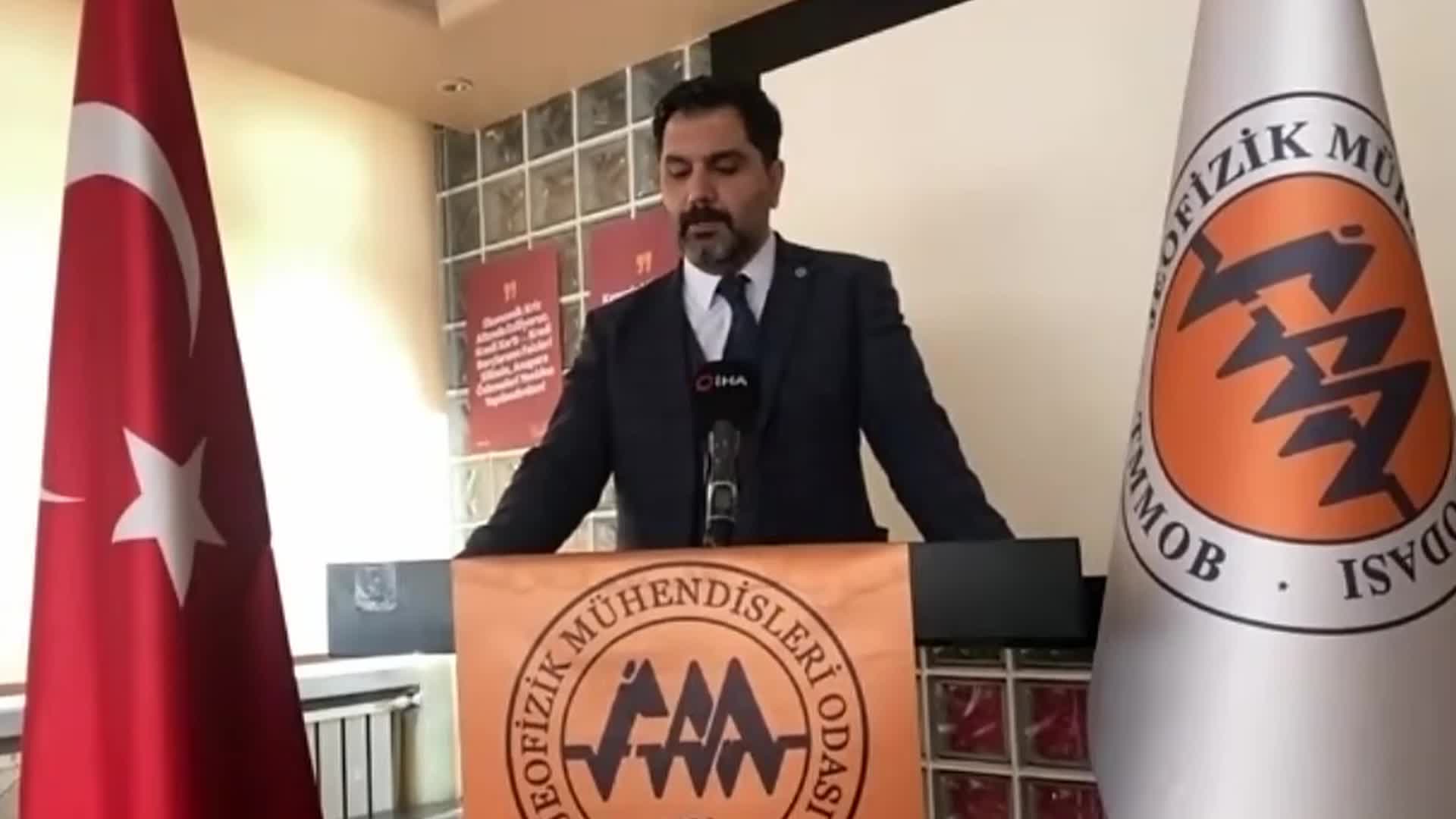 JEOFİZİK MÜHENDİSLERİ ODASI'DAN İÇİŞLERİ BAKANLIĞI'NIN DEPREM GENELGESİNE TEPKİ: "JEOFİZİK MÜHENDİSLERİNİN YOK SAYILMASI ASLA KABUL EDİLEMEZ"