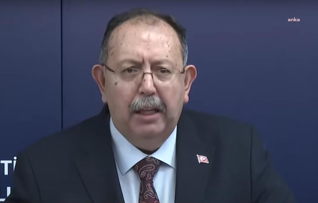 YSK BAŞKANI AHMET YENER, 100 BİN İMZA BARAJINI SADECE MUHARREM İNCE VE SİNAN OĞAN’IN GEÇTİĞİNİ AÇIKLADI