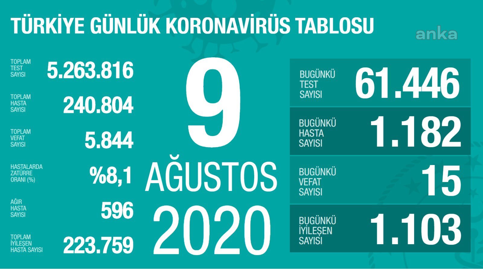BAKAN KOCA: 25 İLİMİZDE 2 GÜNDÜR ENTÜBE HASTA YOK