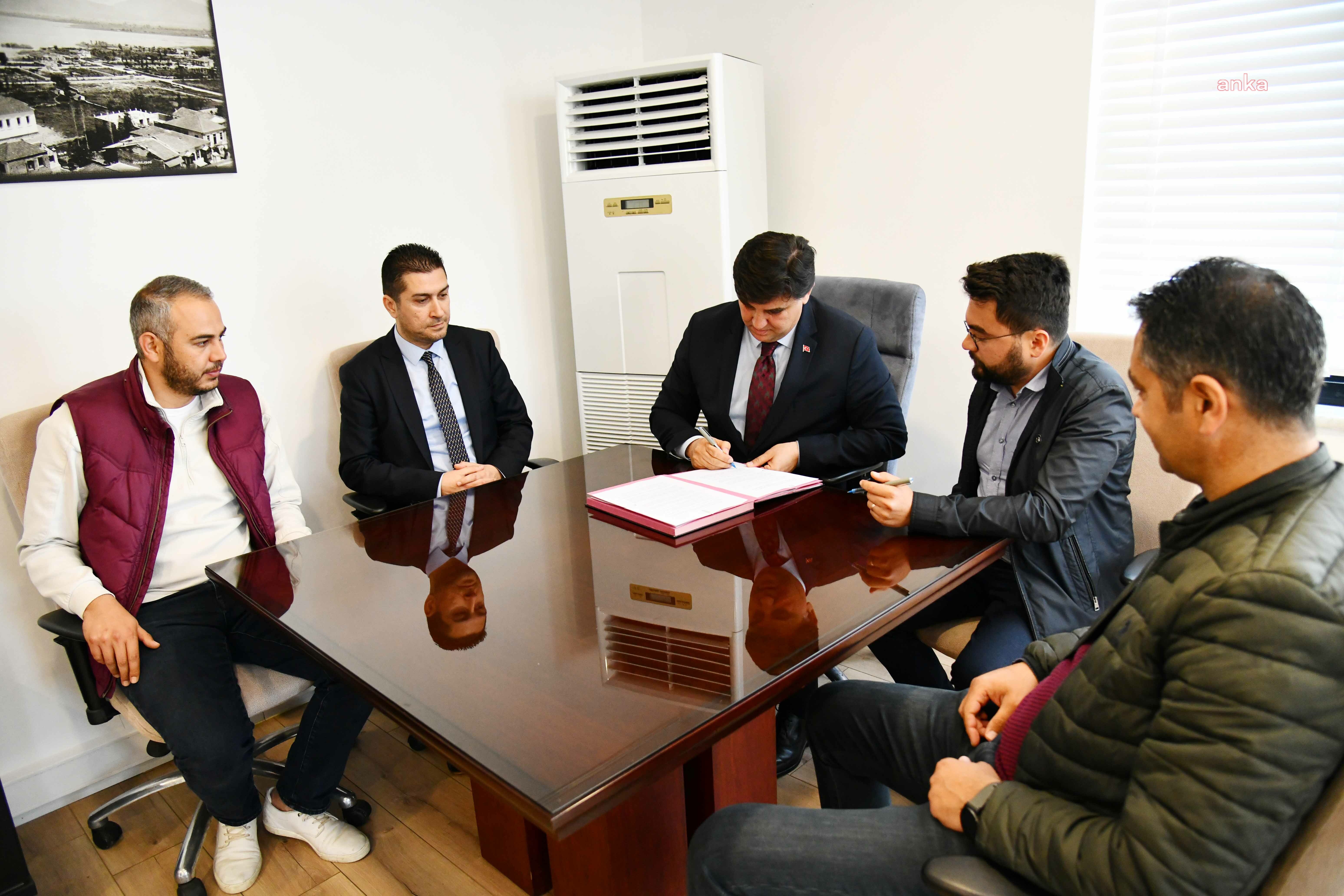 FETHİYE BELEDİYESİ İLE İNŞAAT MÜHENDİSLERİ ODASI’NDAN İŞ BİRLİĞİ PROTOKOLÜ