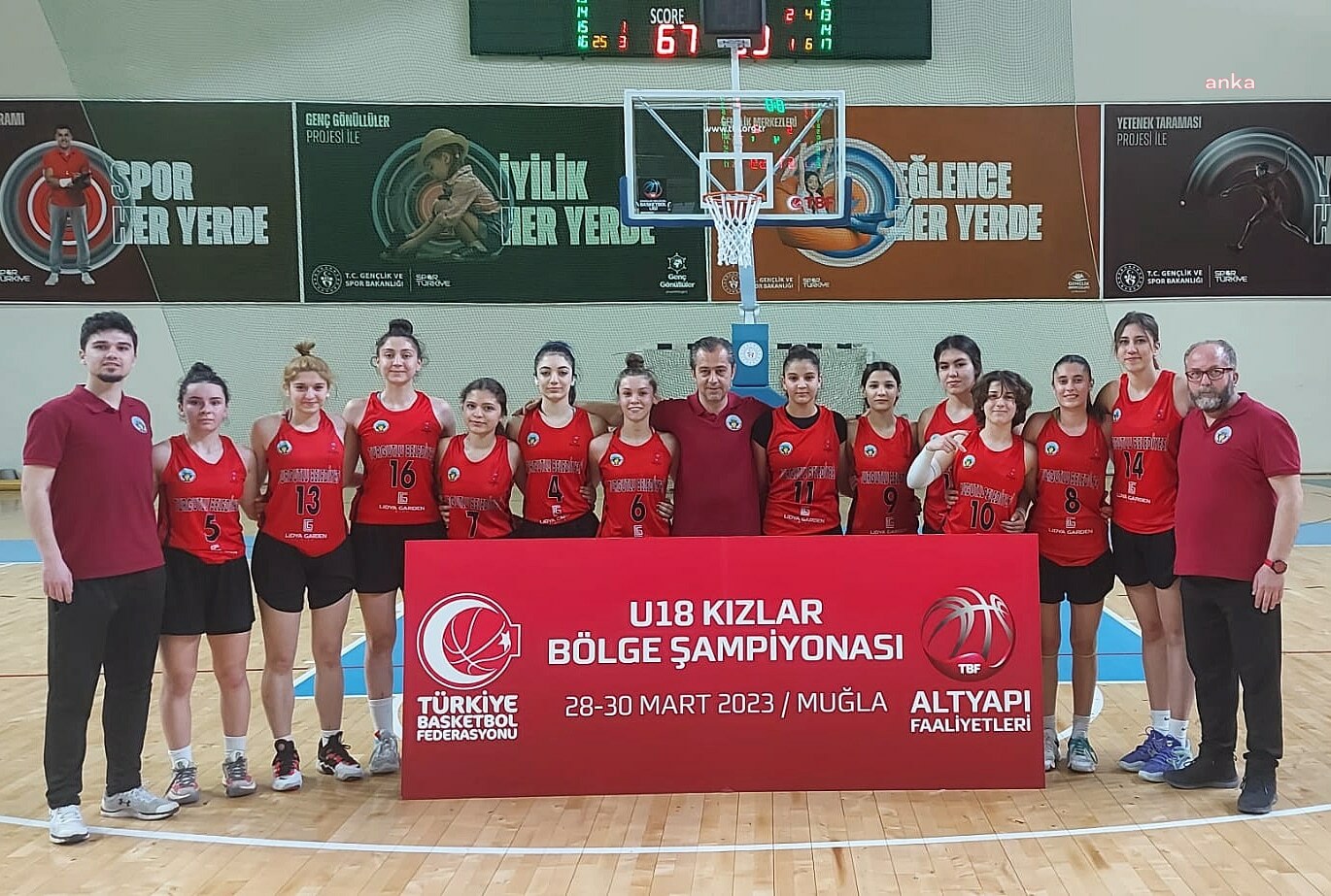 TURGUTLU BELEDİYESİ U18 KADIN BASKETBOL TAKIMI, ANADOLU ŞAMPİYONASI'NDA