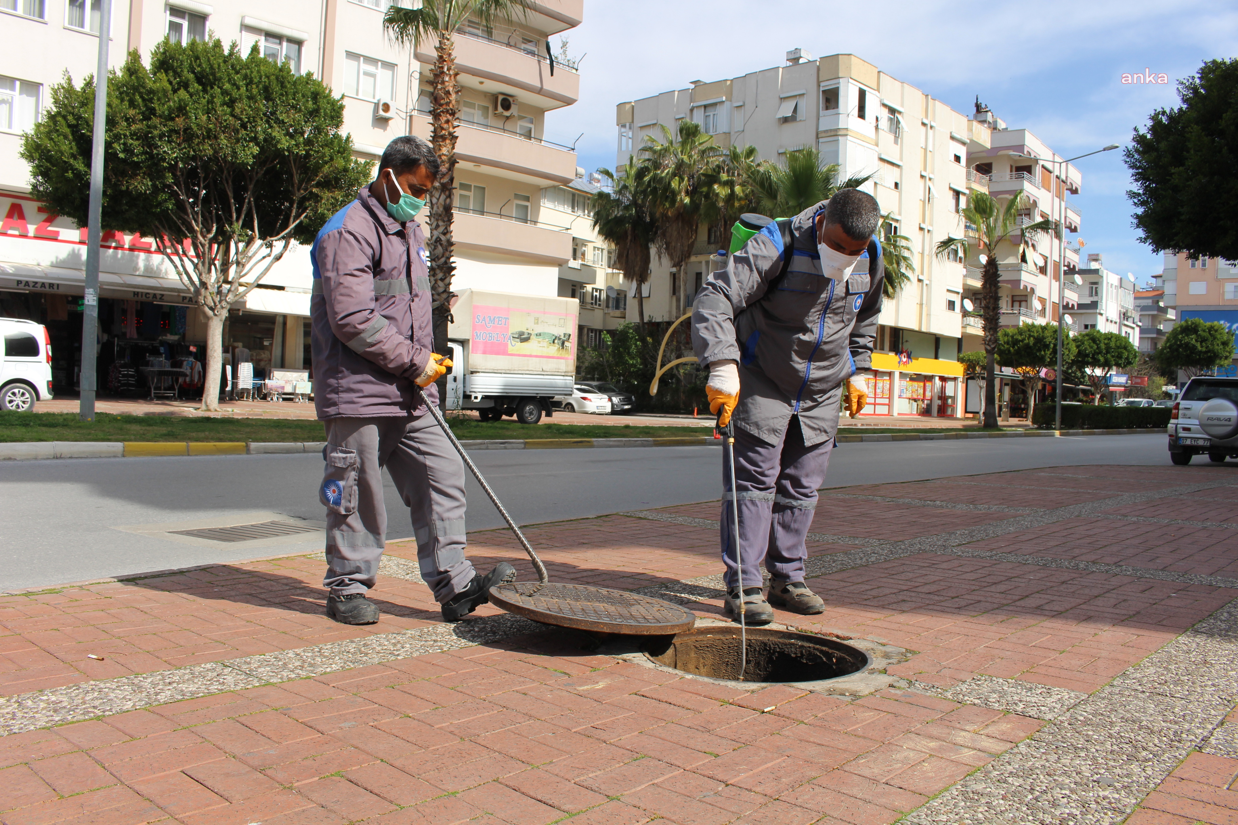 ANTALYA BÜYÜKŞEHİR, VEKTÖREL MÜCADELEYE DEVAM EDİYOR